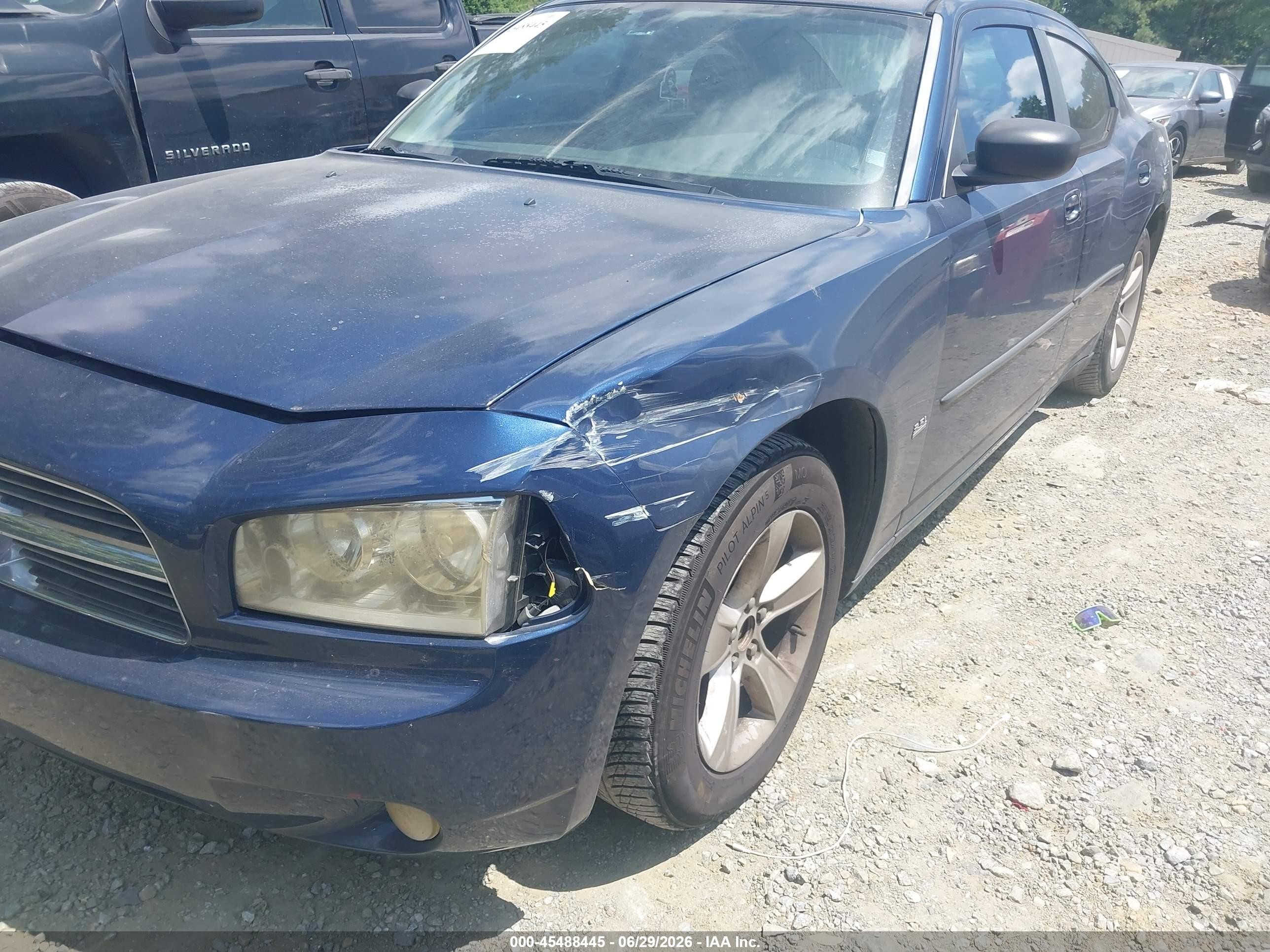 2006 Dodge Charger   Blue vin: 2B3KA43G06H406291