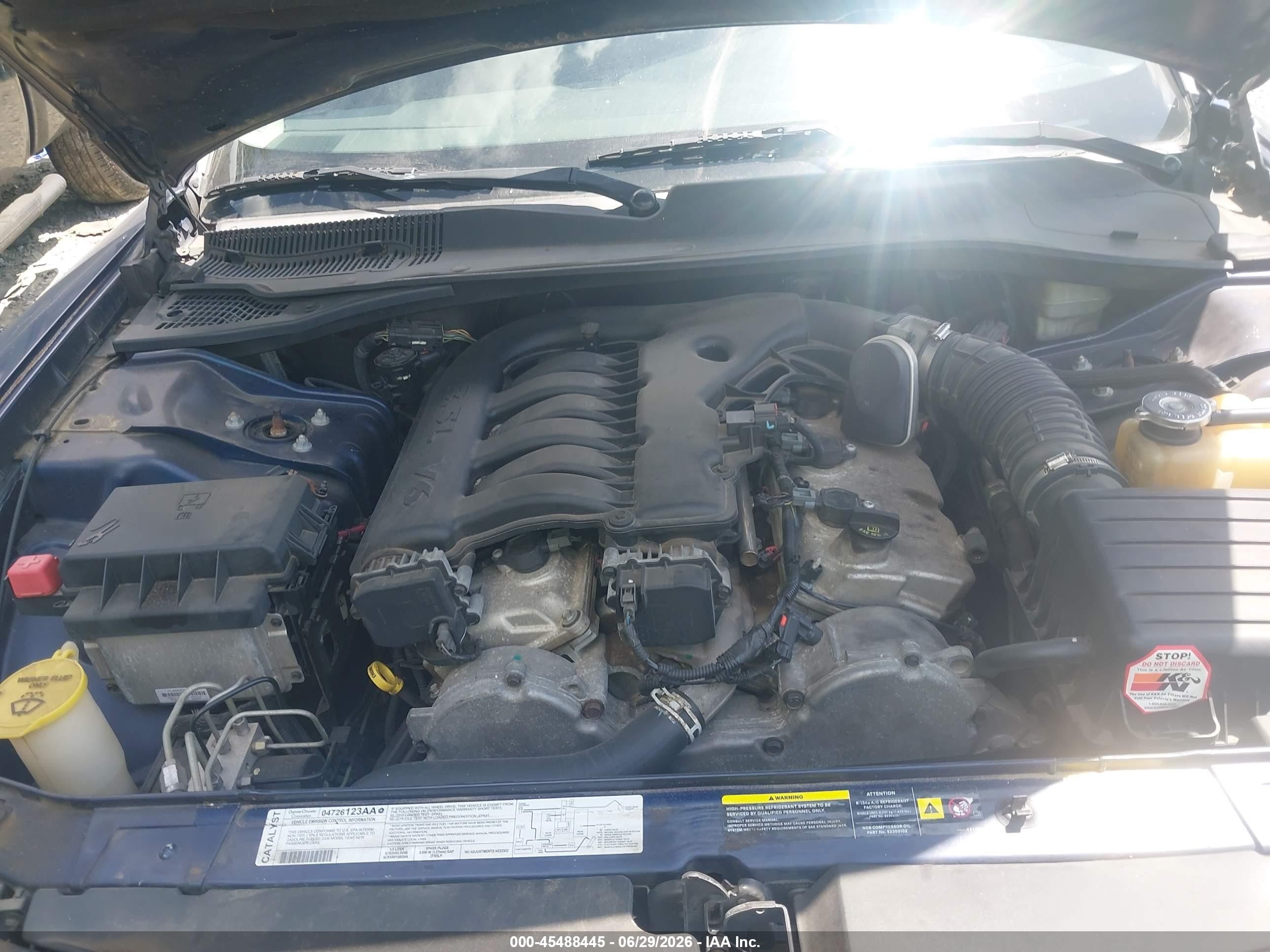 2006 Dodge Charger   Blue vin: 2B3KA43G06H406291