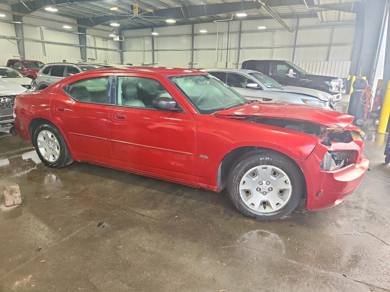 2006 Dodge Charger Se Красный vin: 2B3KA43G06H513079