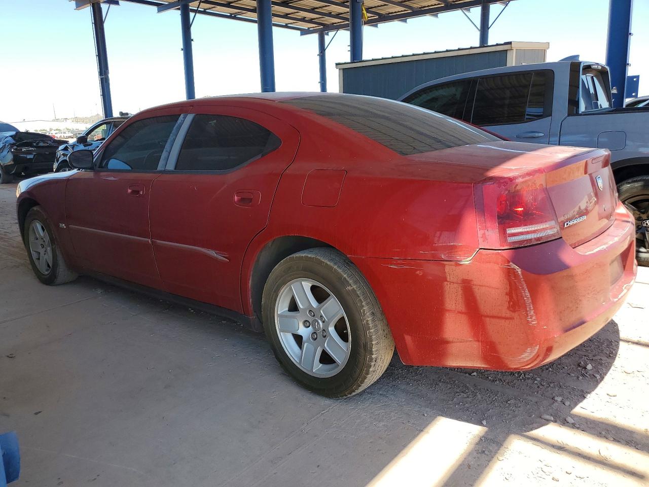 2007 Dodge Charger Se Red vin: 2B3KA43G07H680396