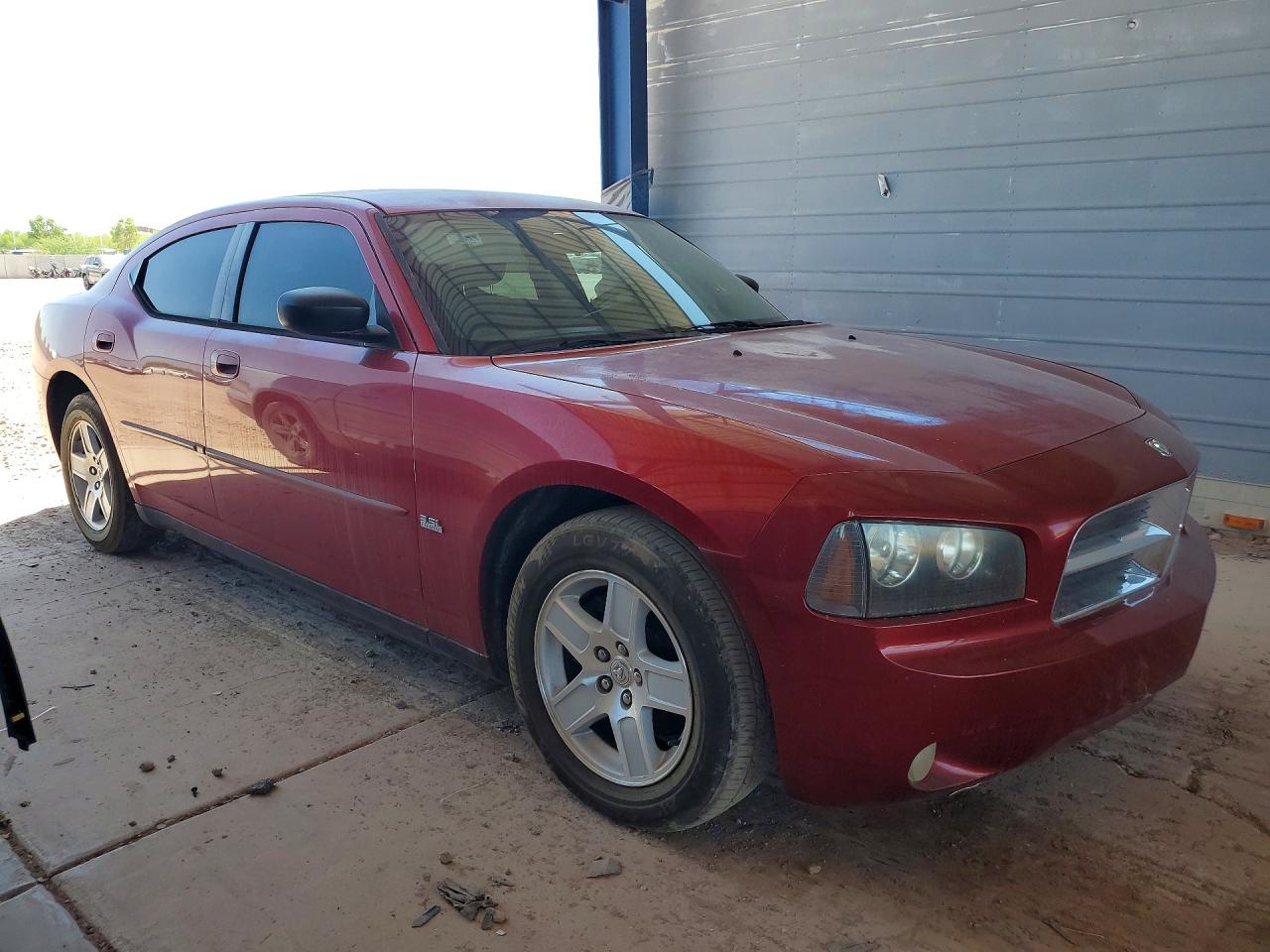 2007 Dodge Charger Se Red vin: 2B3KA43G07H680396