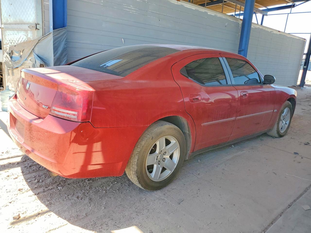 2007 Dodge Charger Se Red vin: 2B3KA43G07H680396
