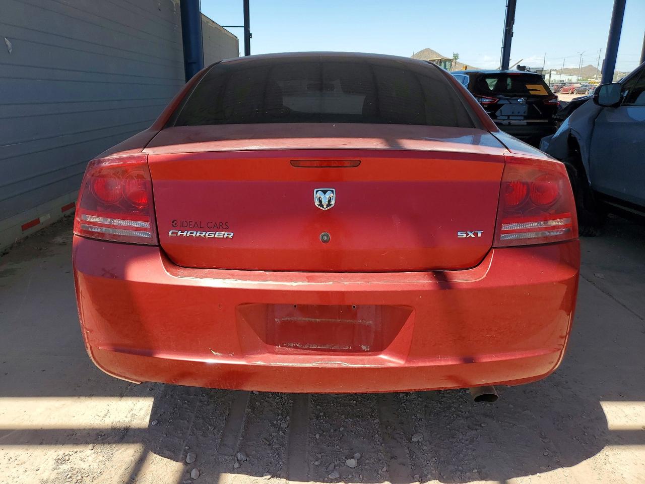 2007 Dodge Charger Se Red vin: 2B3KA43G07H680396