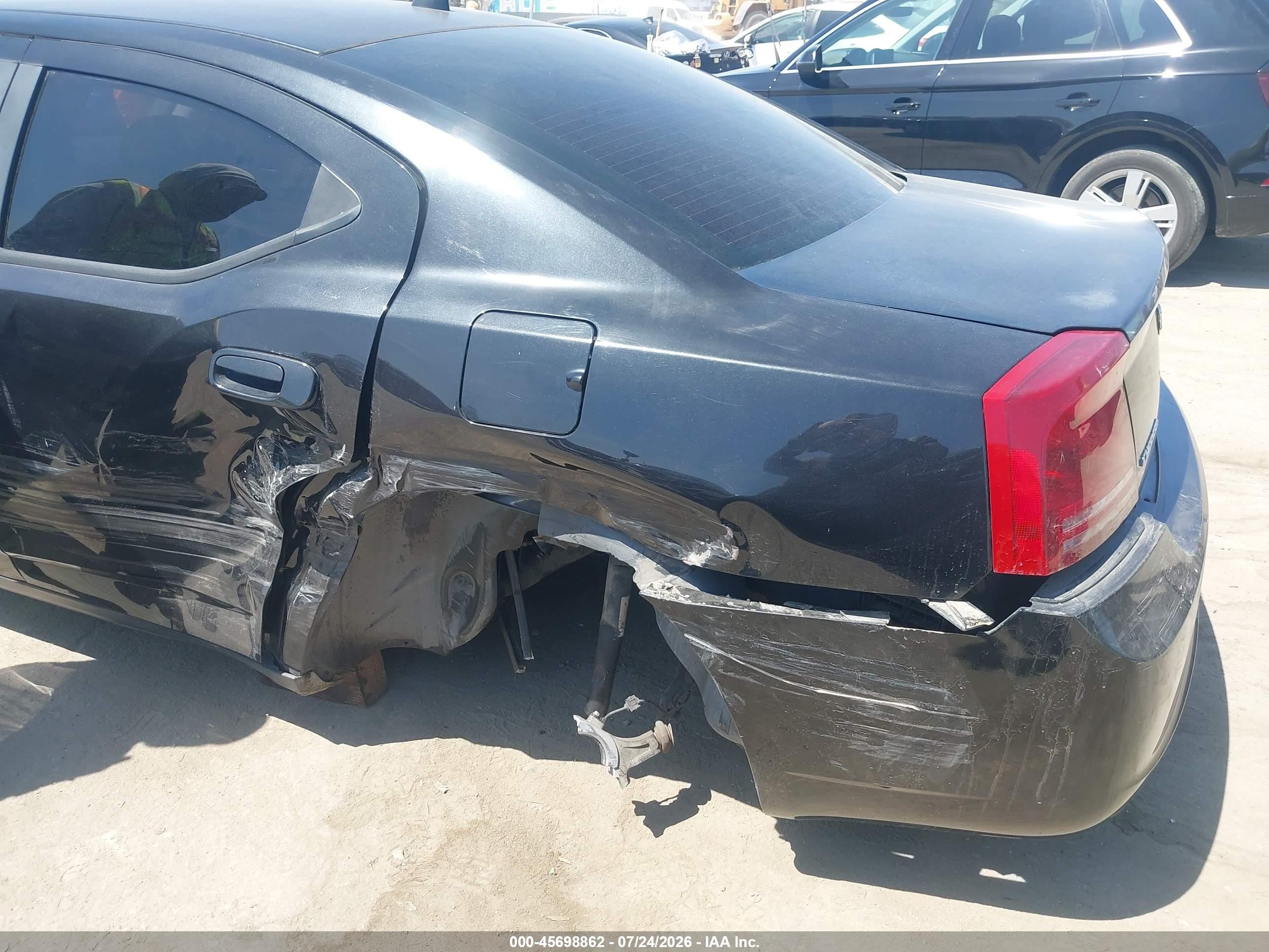 2008 Dodge Charger   Черный vin: 2B3KA43G08H181843