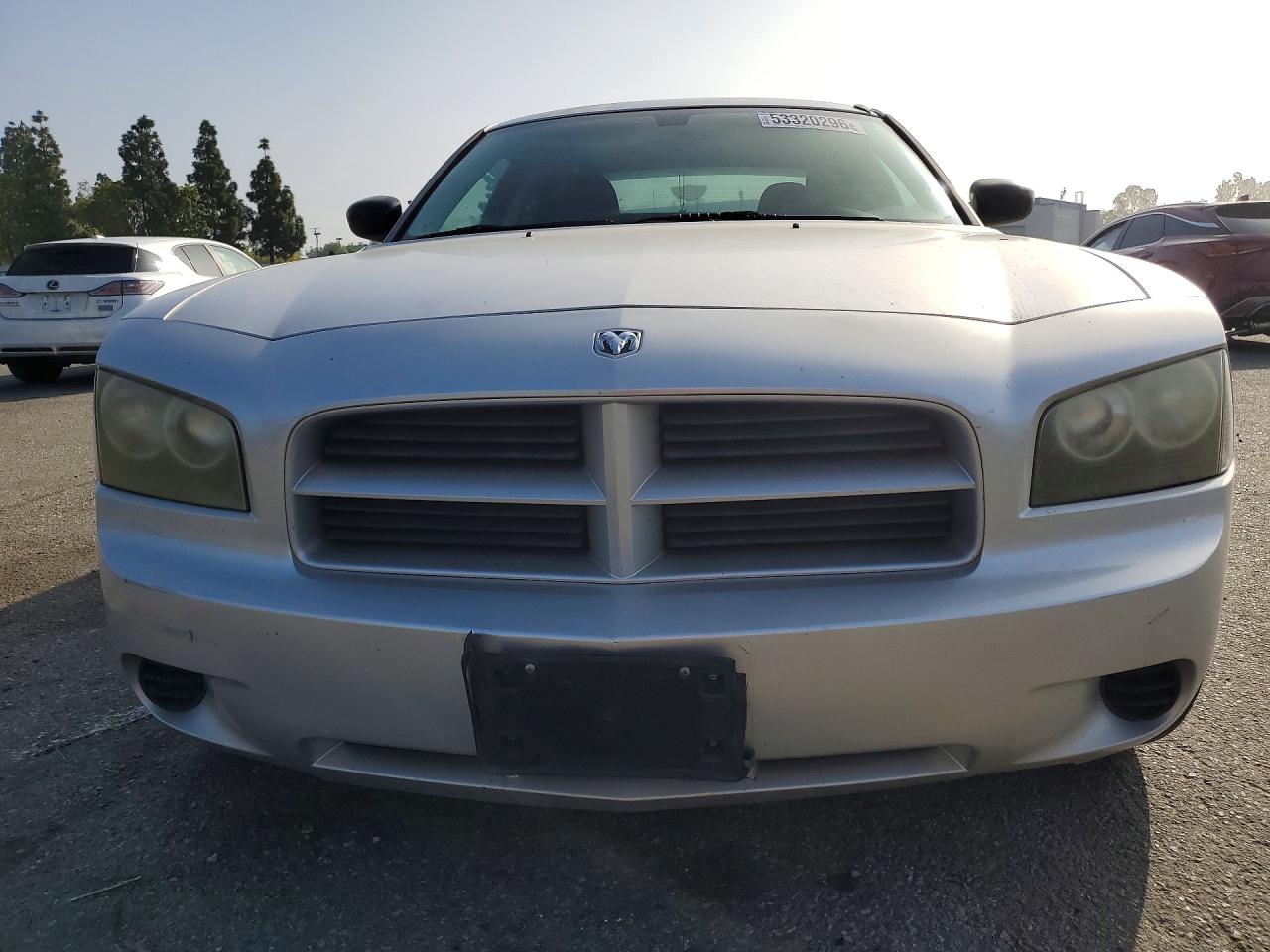 2008 Dodge Charger Silver vin: 2B3KA43G08H196729