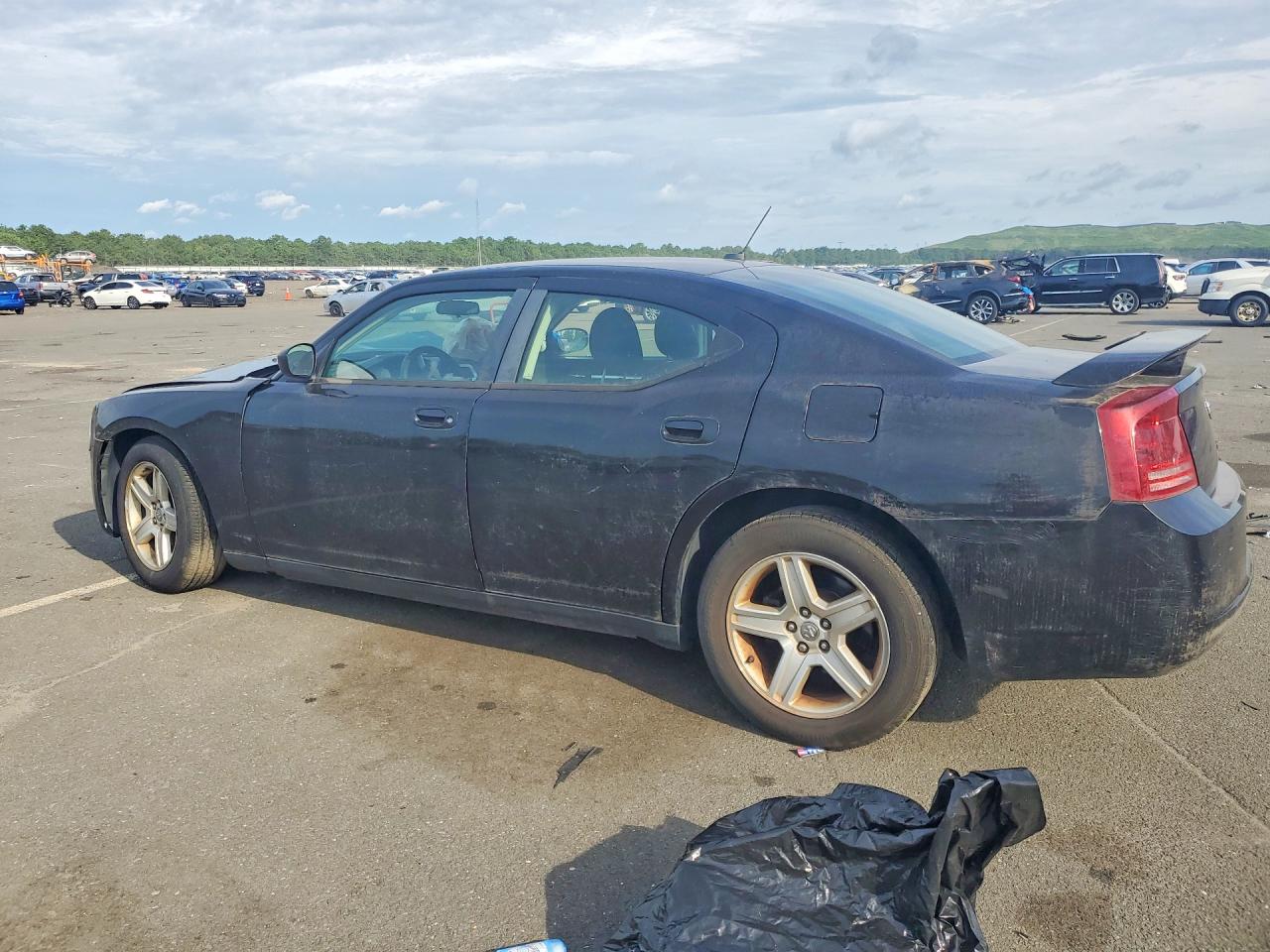 2008 Dodge Charger Черный vin: 2B3KA43G08H267203