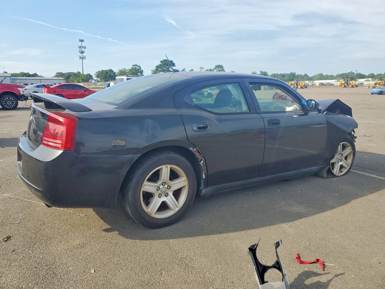 2008 Dodge Charger Черный vin: 2B3KA43G08H267203