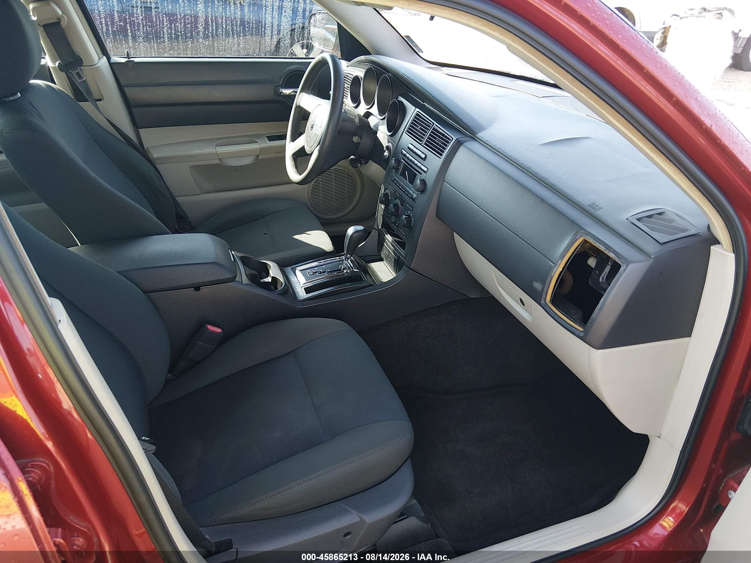 2006 Dodge Charger   Red vin: 2B3KA43G16H506397