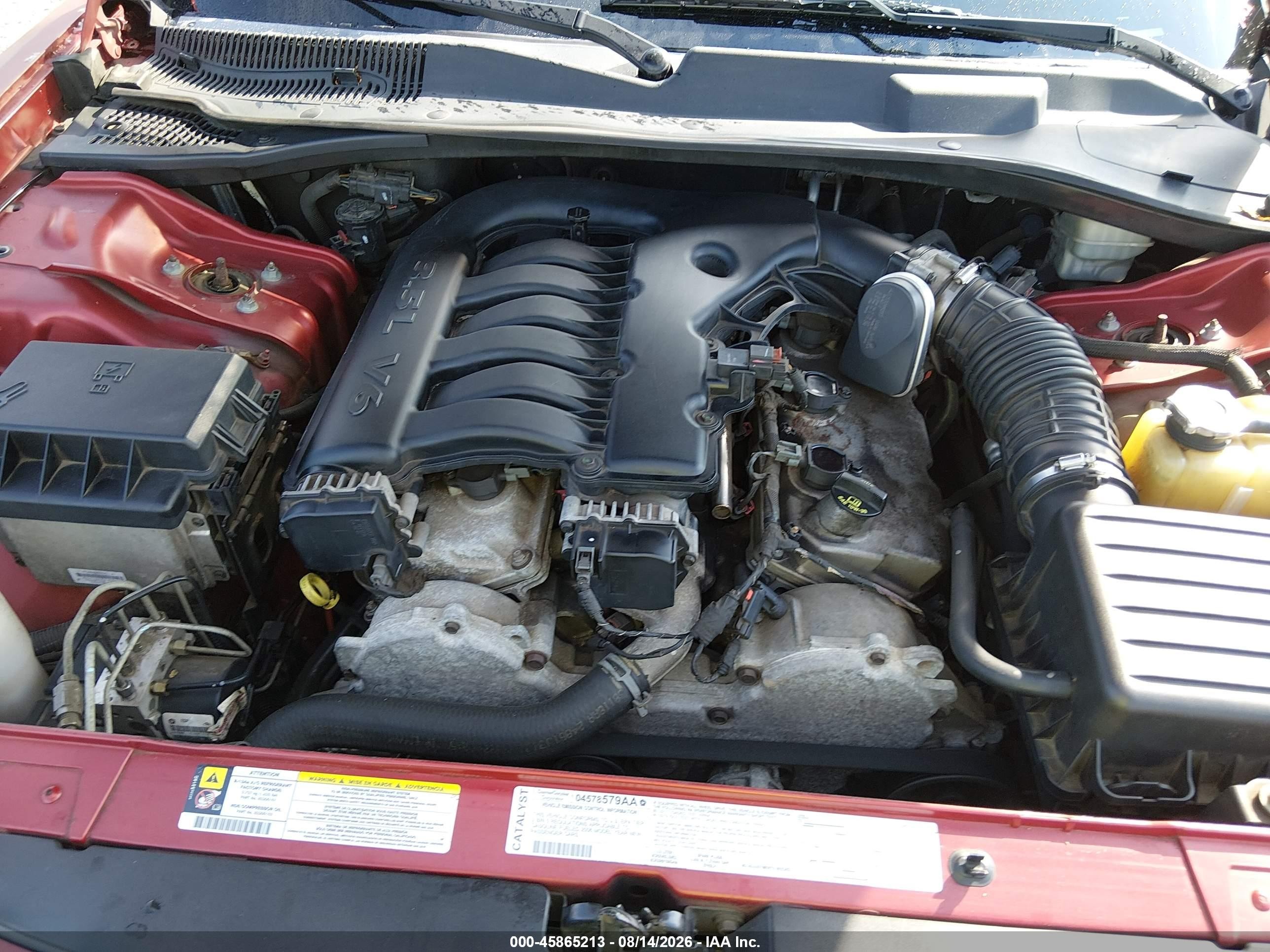 2006 Dodge Charger   Red vin: 2B3KA43G16H506397