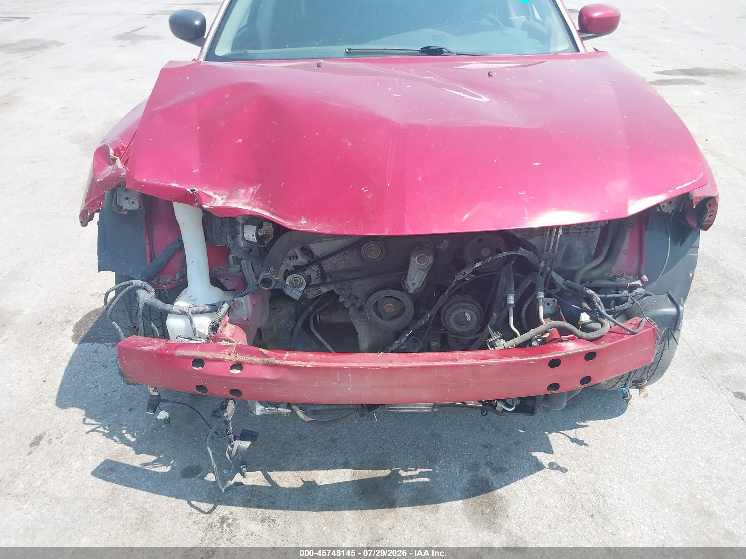 2007 Dodge Charger   Red vin: 2B3KA43G17H719755