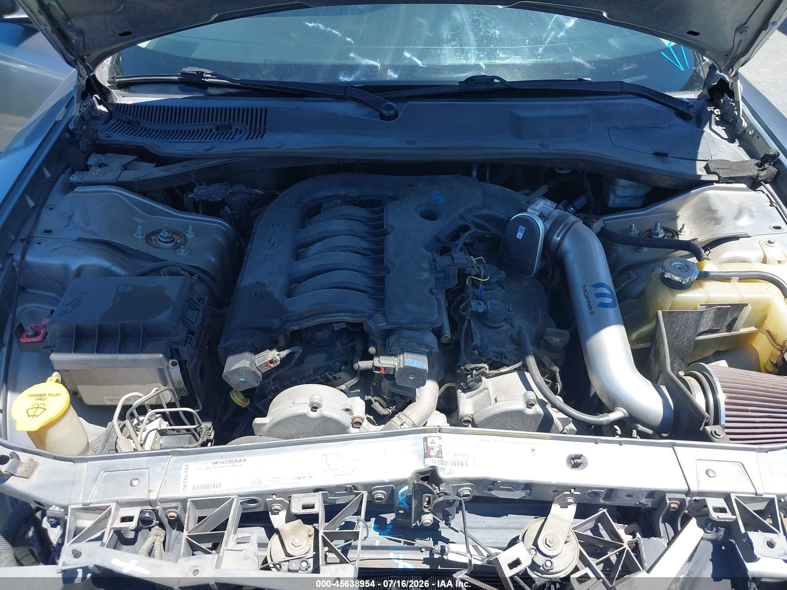 2007 Dodge Charger   Gray vin: 2B3KA43G17H757387