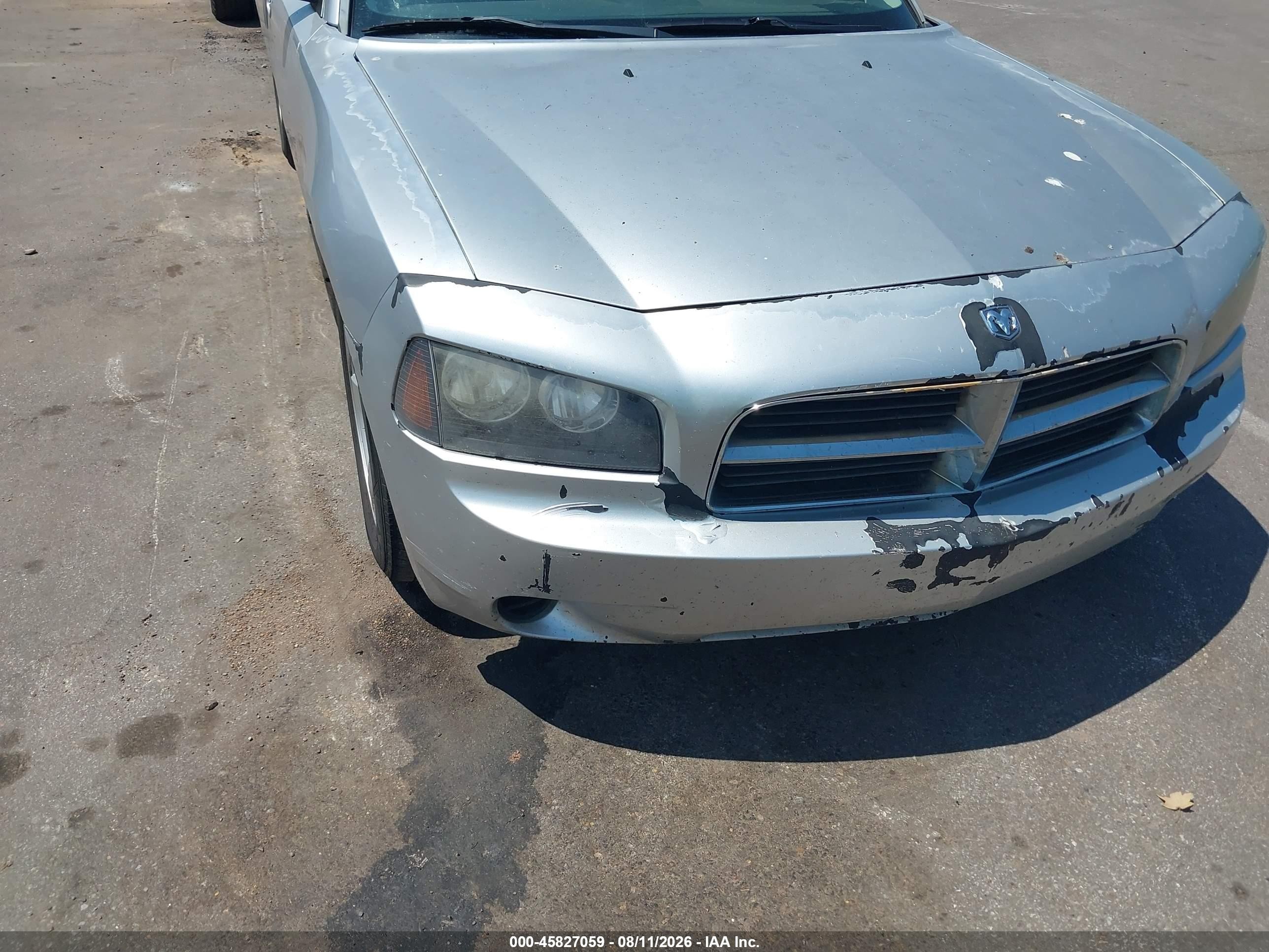 2008 Dodge Charger   Silver vin: 2B3KA43G18H181950
