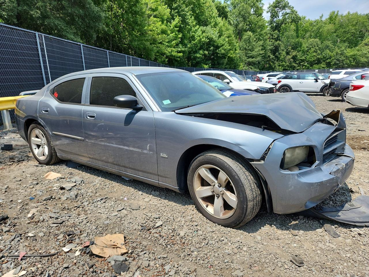 2006 Dodge Charger Se/sxt Gray vin: 2B3KA43G26H260377