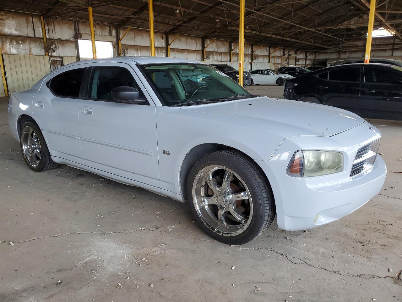 2006 Dodge Charger Se White vin: 2B3KA43G26H323431