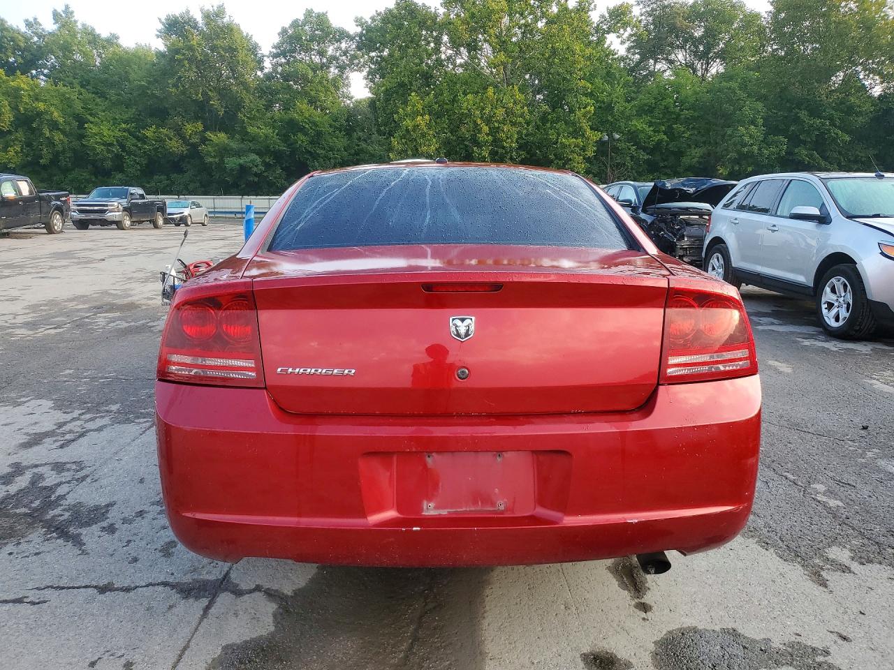 2006 Dodge Charger Se Red vin: 2B3KA43G26H406292