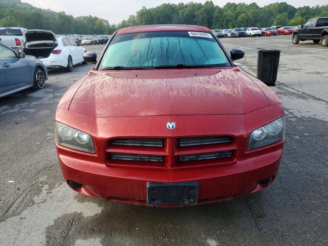 2006 Dodge Charger Se Red vin: 2B3KA43G26H406292