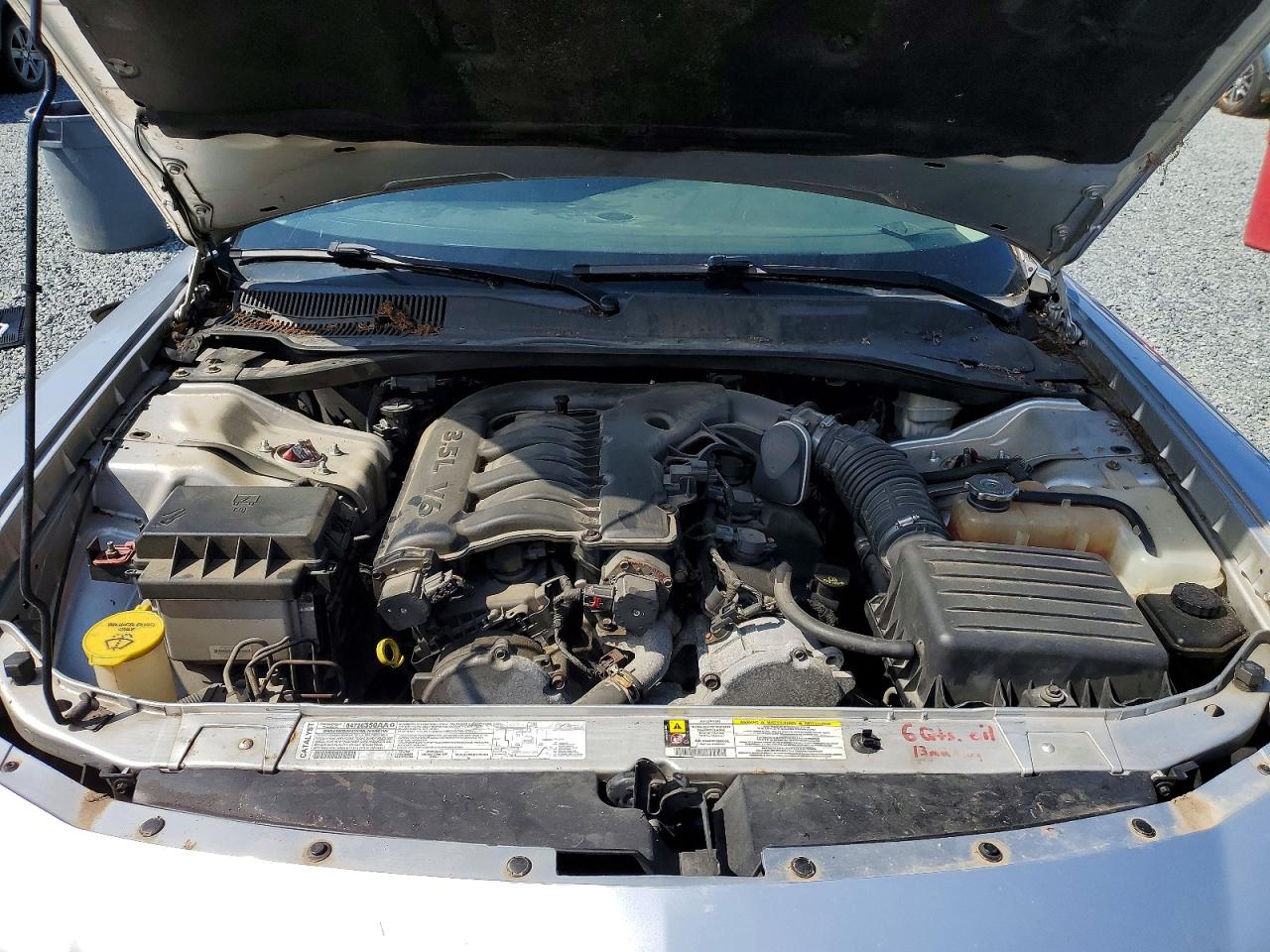 2007 Dodge Charger Se Silver vin: 2B3KA43G27H701569