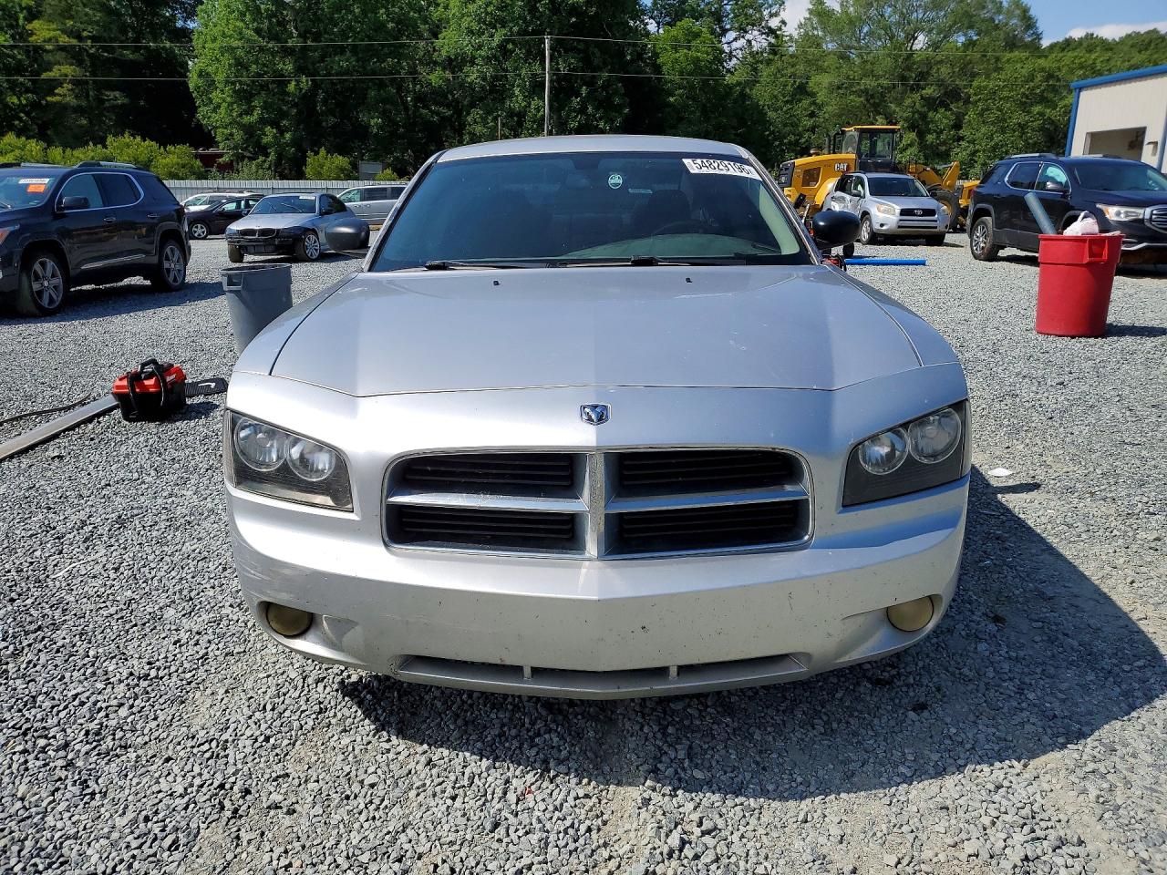 2007 Dodge Charger Se Silver vin: 2B3KA43G27H701569