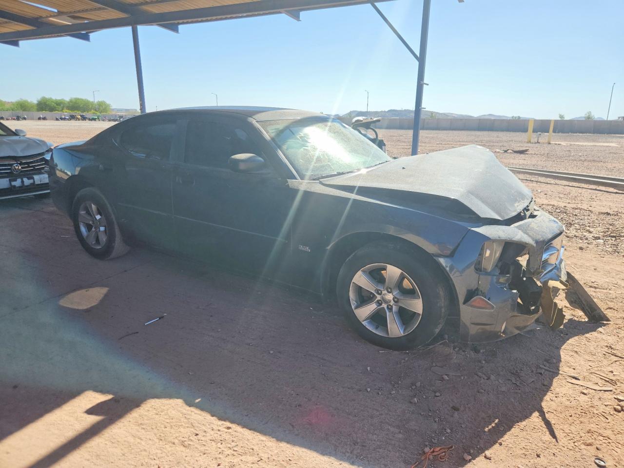 2007 Dodge Charger Se Gray vin: 2B3KA43G27H706951