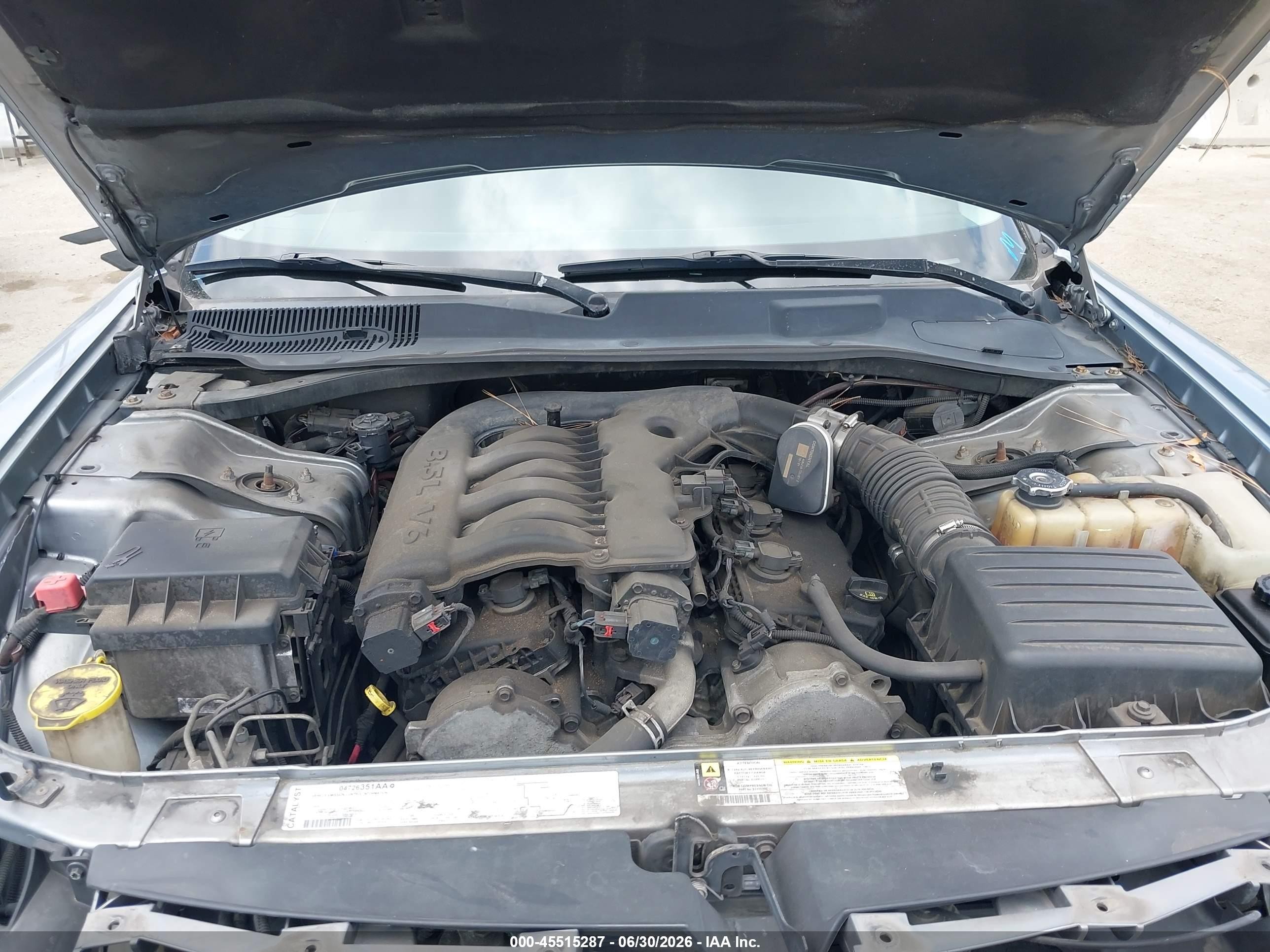 2007 Dodge Charger   Gray vin: 2B3KA43G27H795887