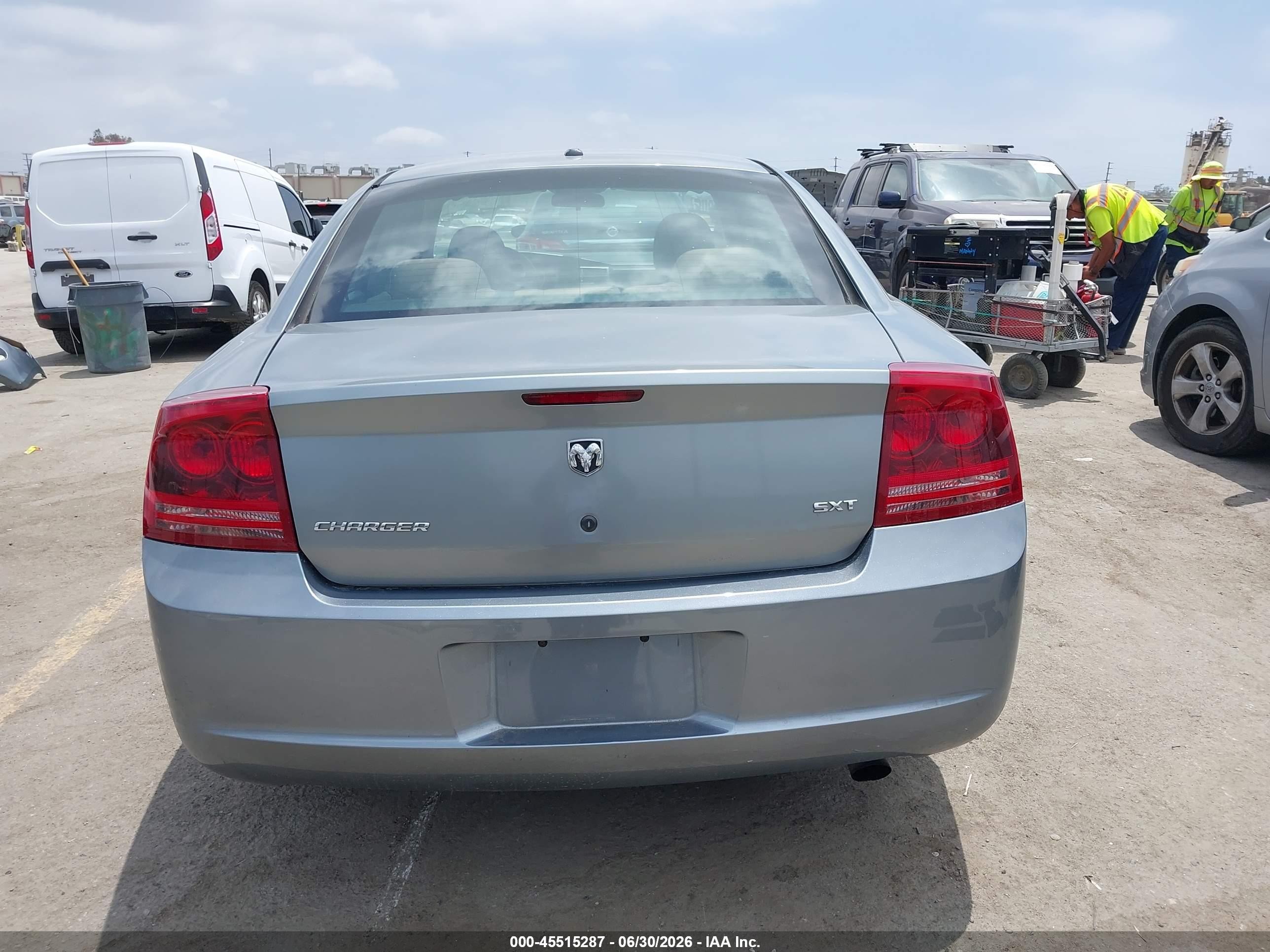 2007 Dodge Charger   Gray vin: 2B3KA43G27H795887