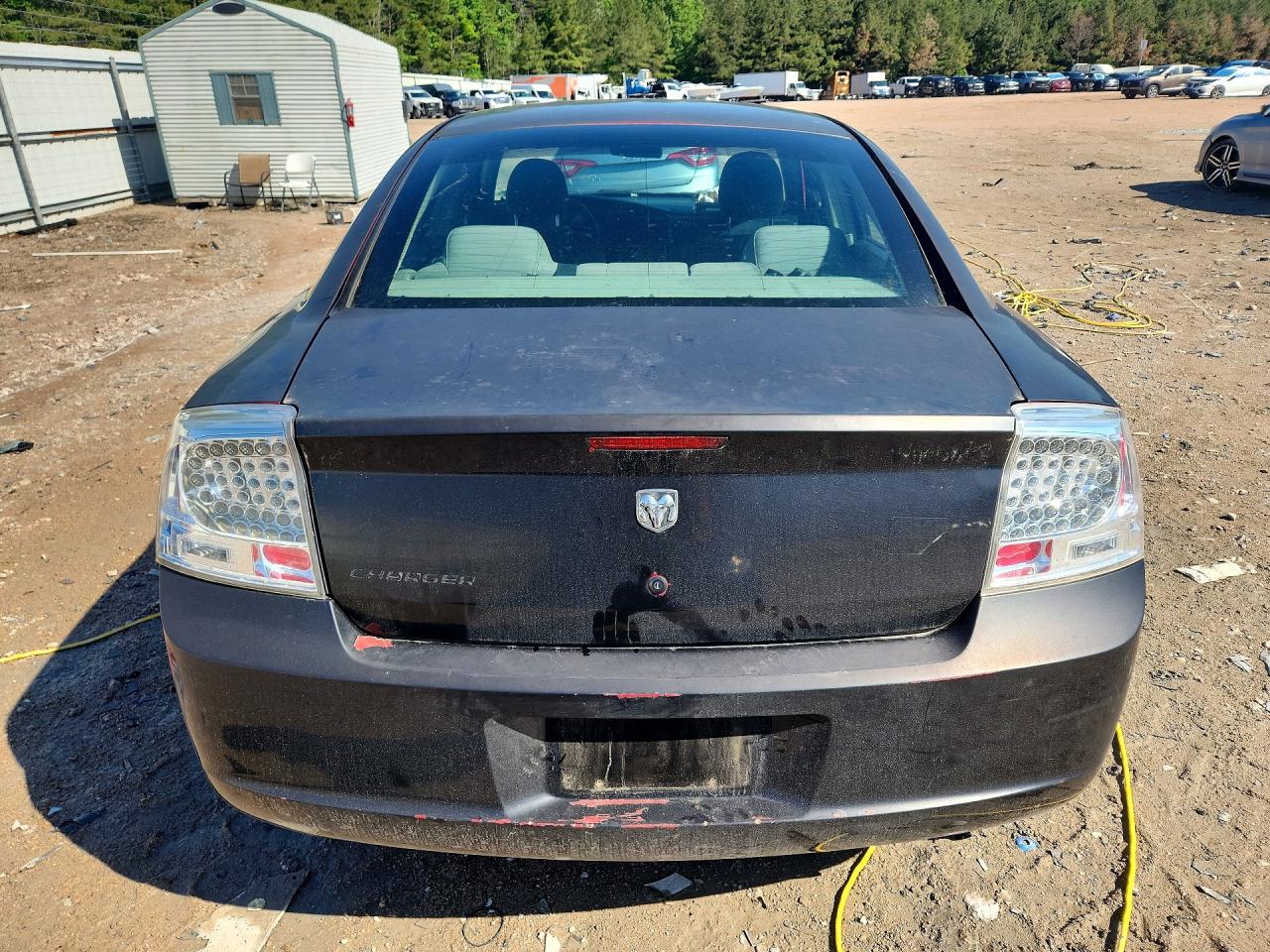2007 Dodge Charger Se Black vin: 2B3KA43G27H814194