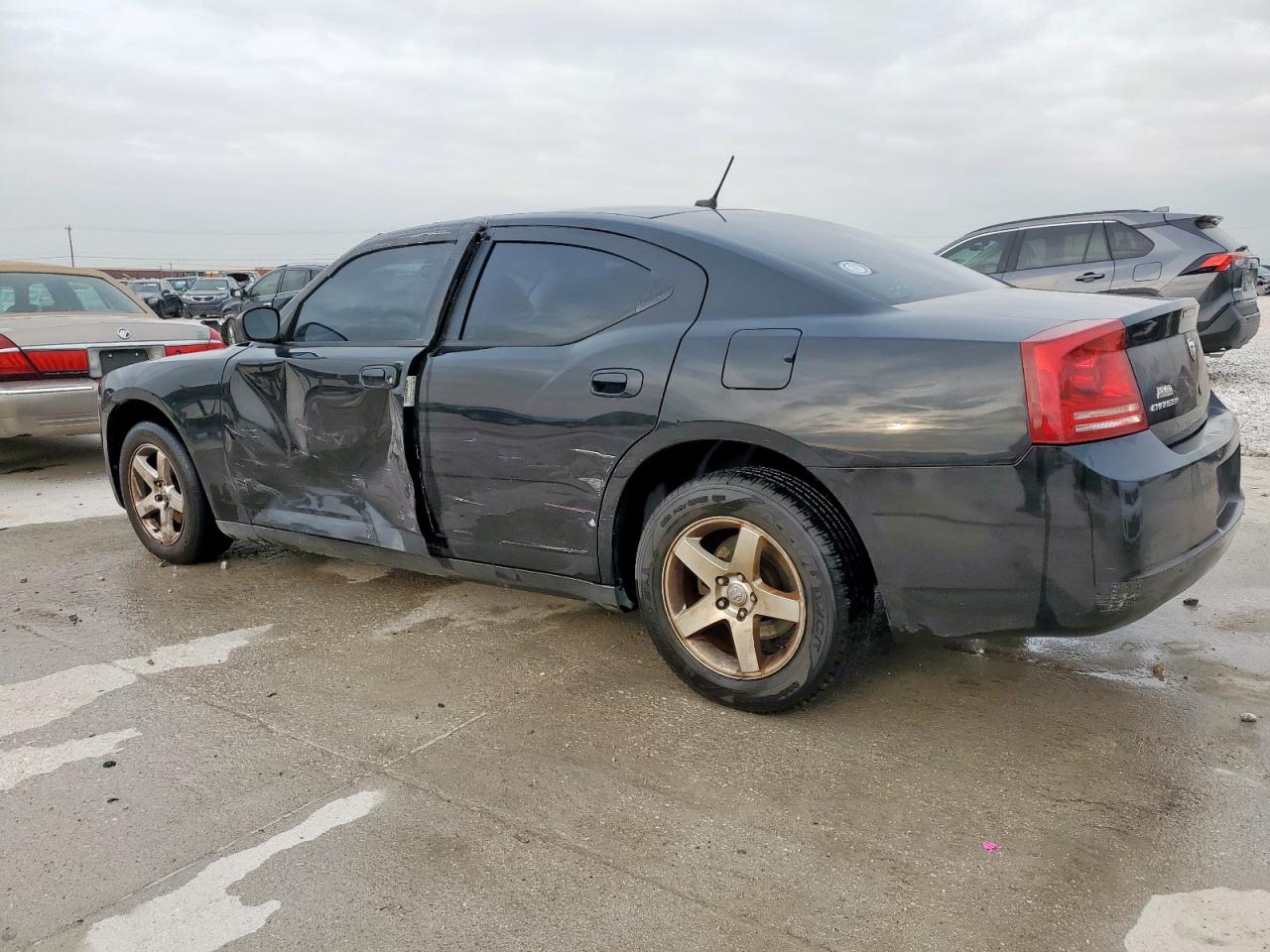 2008 Dodge Charger Black vin: 2B3KA43G28H181262