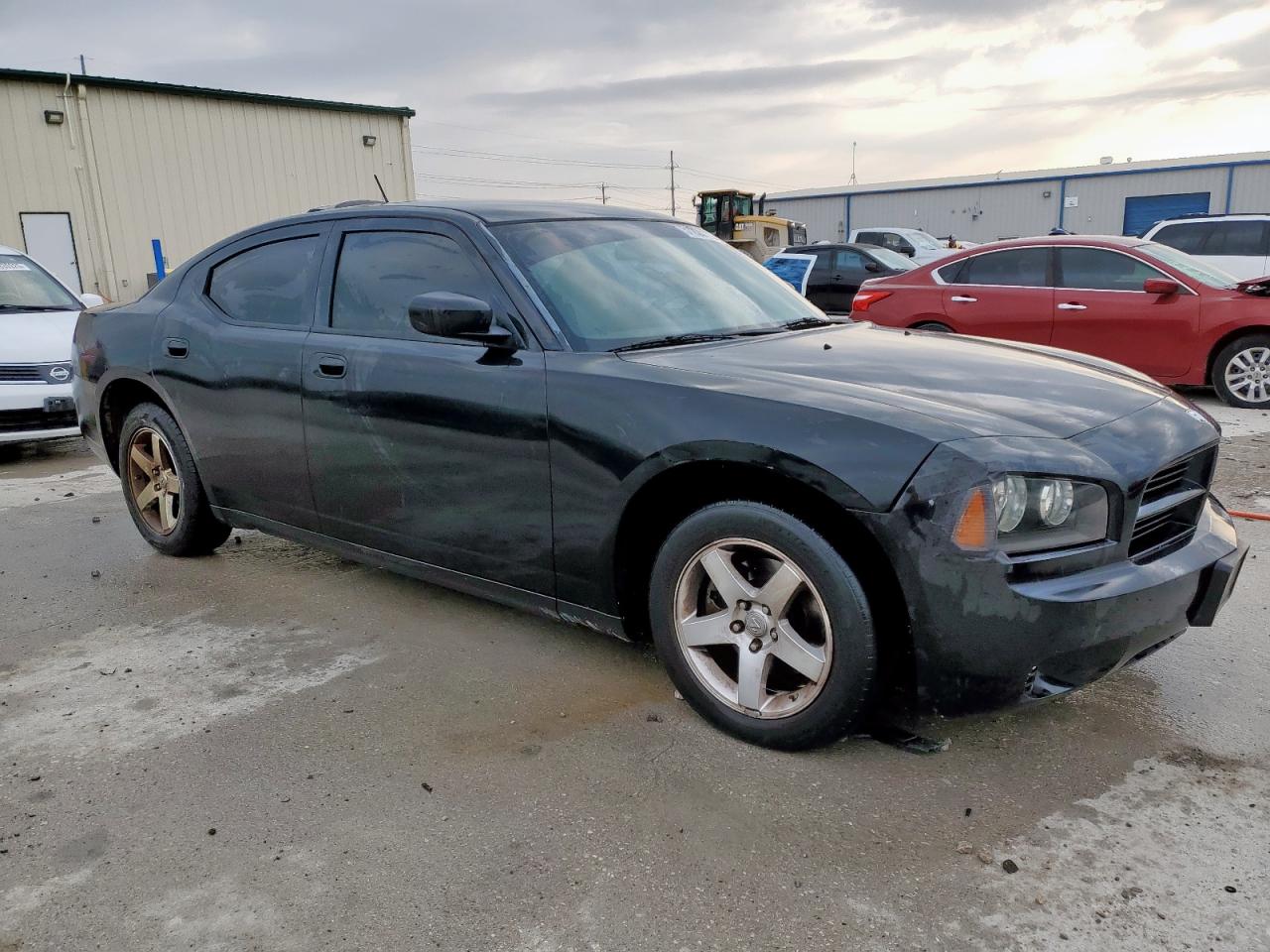 2008 Dodge Charger Black vin: 2B3KA43G28H181262