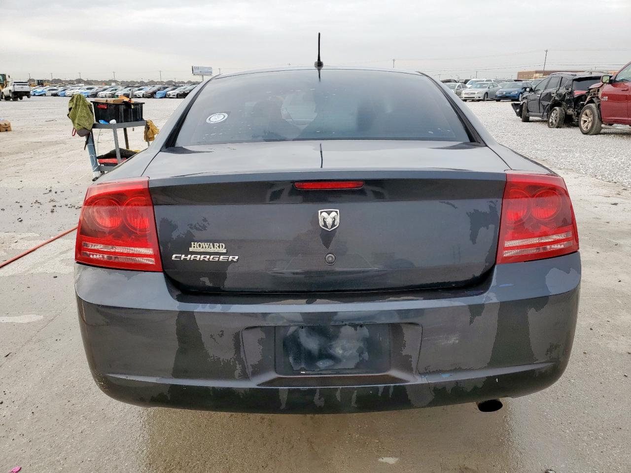 2008 Dodge Charger Black vin: 2B3KA43G28H181262