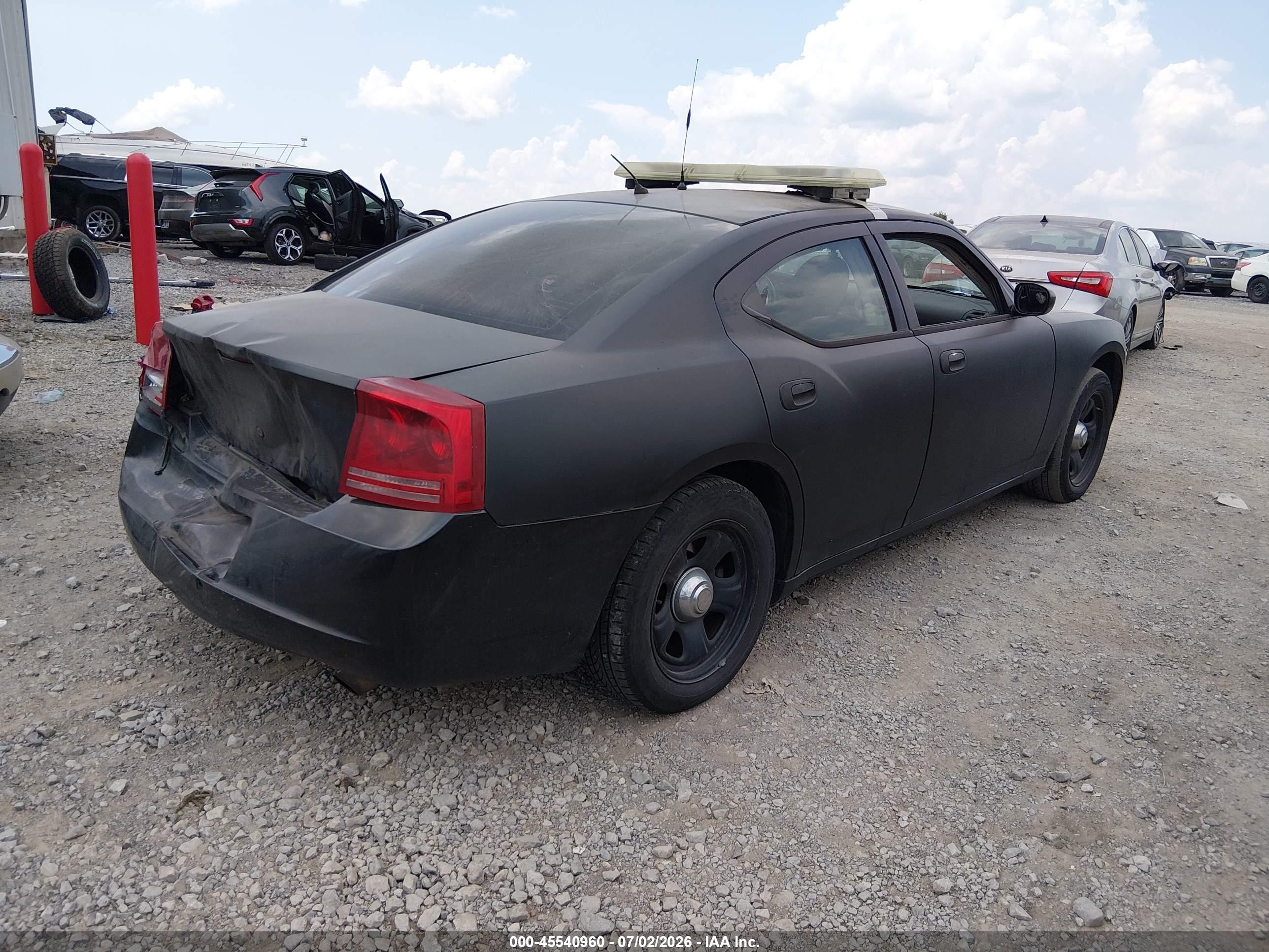 2008 Dodge Charger   Black vin: 2B3KA43G28H279742