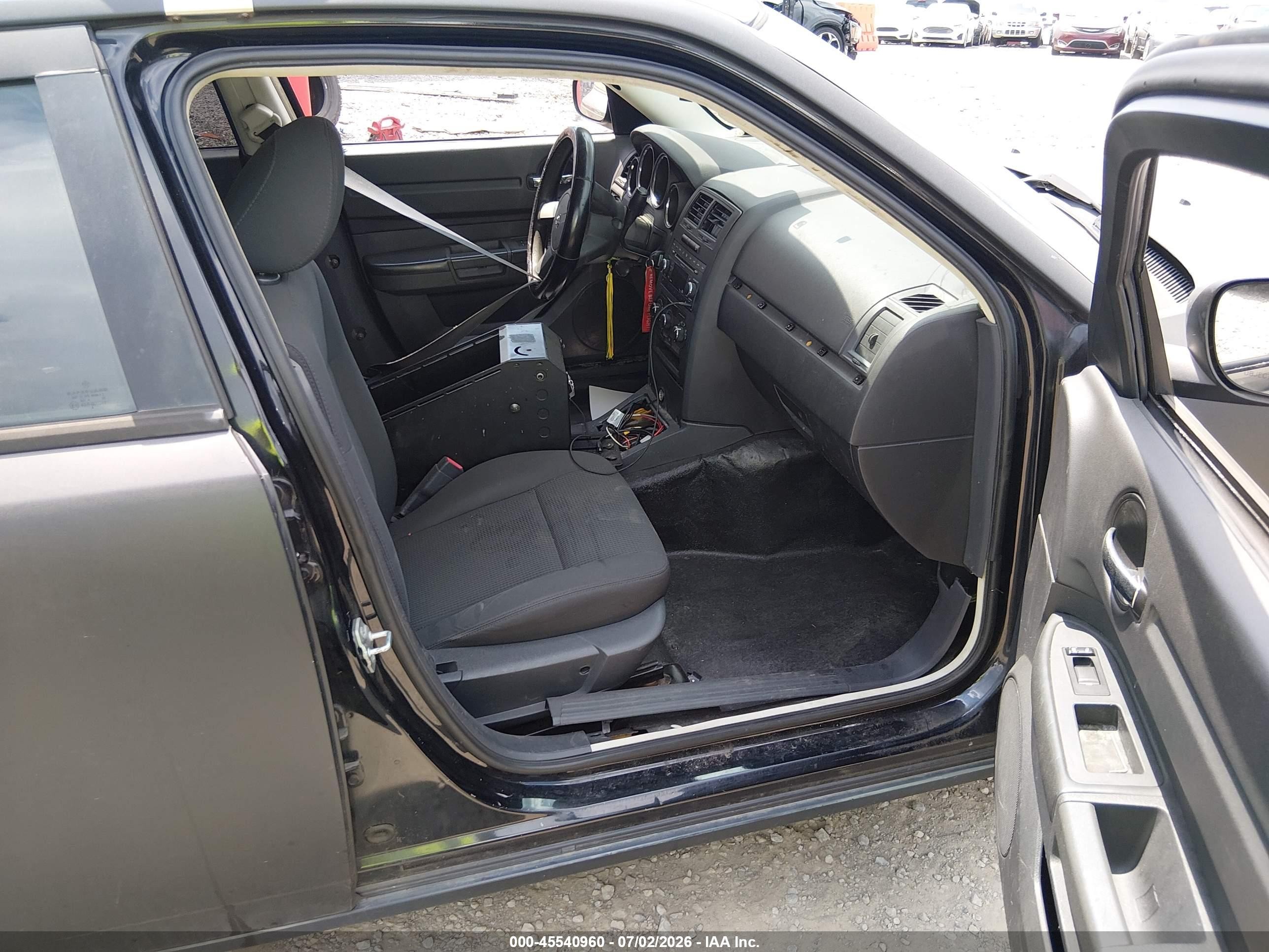 2008 Dodge Charger   Black vin: 2B3KA43G28H279742
