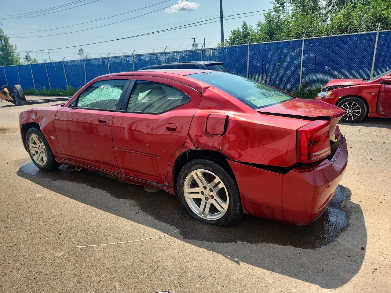 2006 Dodge Charger Se Red vin: 2B3KA43G36H259674