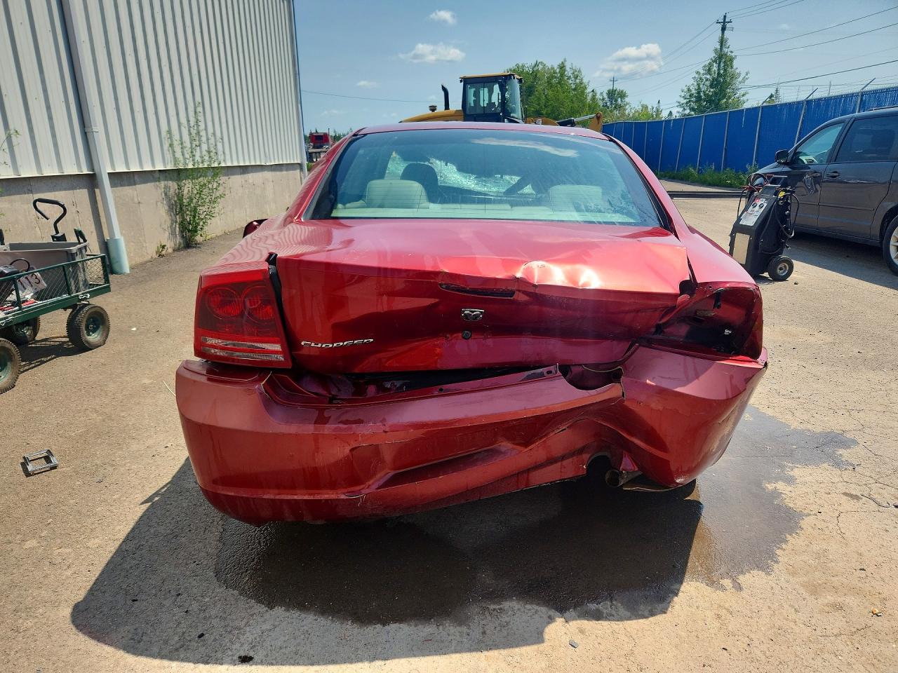 2006 Dodge Charger Se Red vin: 2B3KA43G36H259674