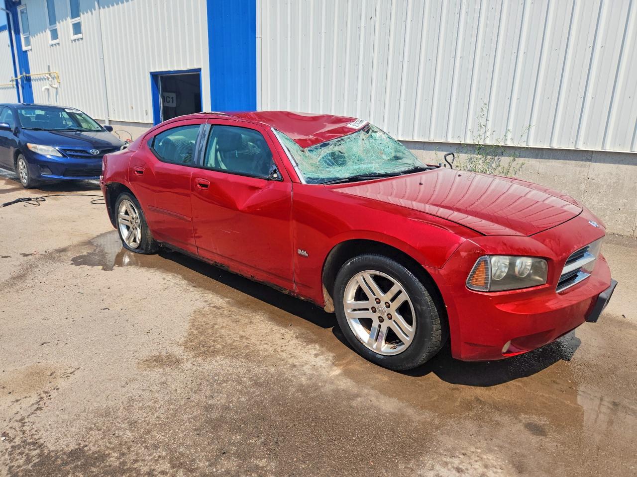 2006 Dodge Charger Se Red vin: 2B3KA43G36H259674