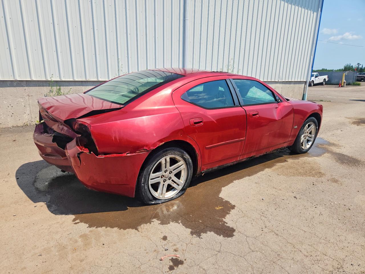 2006 Dodge Charger Se Red vin: 2B3KA43G36H259674