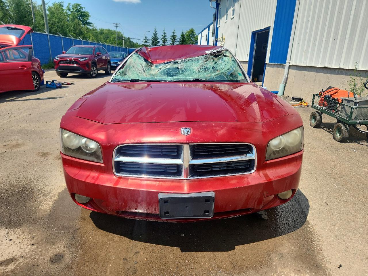 2006 Dodge Charger Se Red vin: 2B3KA43G36H259674
