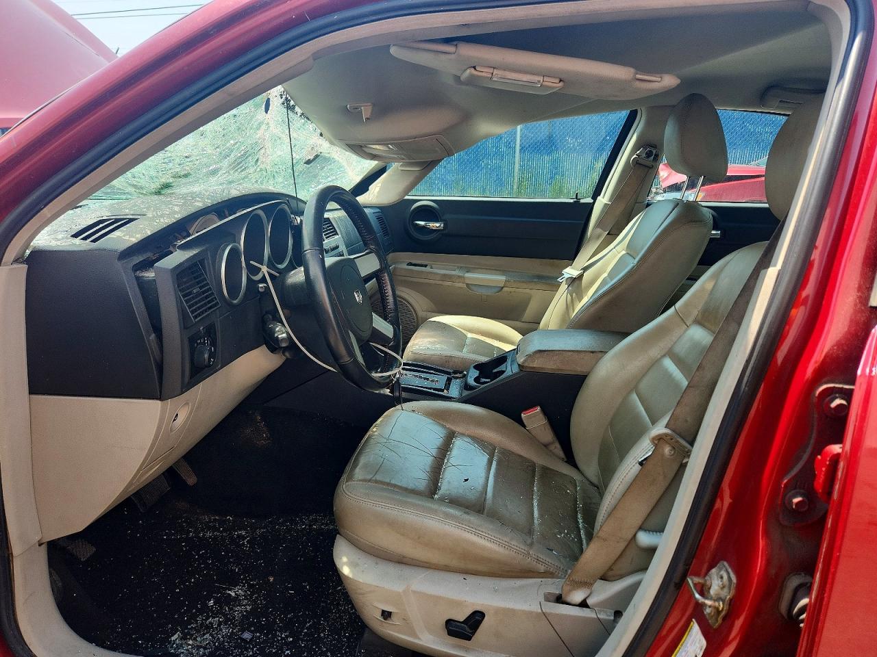 2006 Dodge Charger Se Red vin: 2B3KA43G36H259674