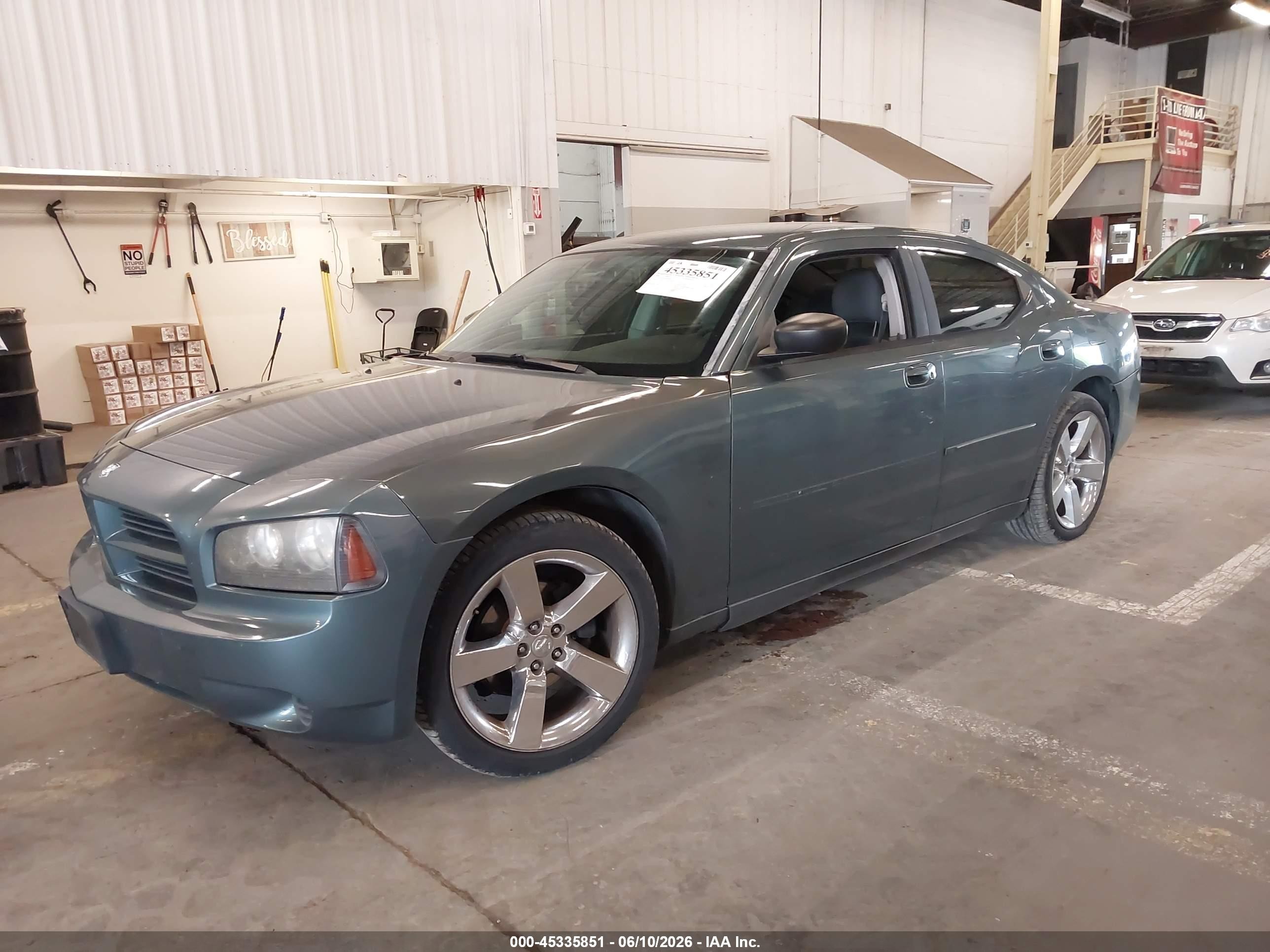 2006 Dodge Charger   Gray vin: 2B3KA43G36H406690