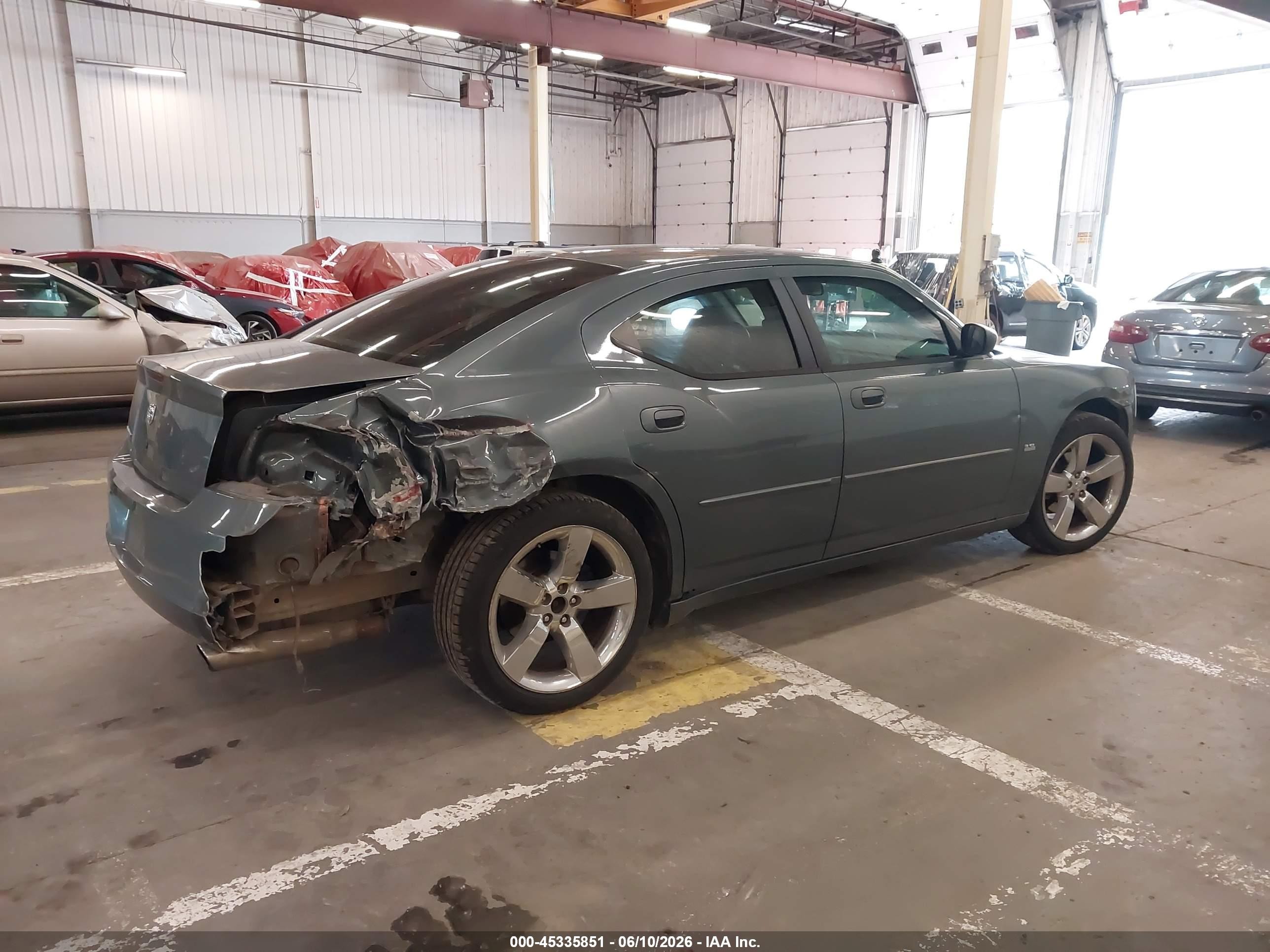 2006 Dodge Charger   Gray vin: 2B3KA43G36H406690