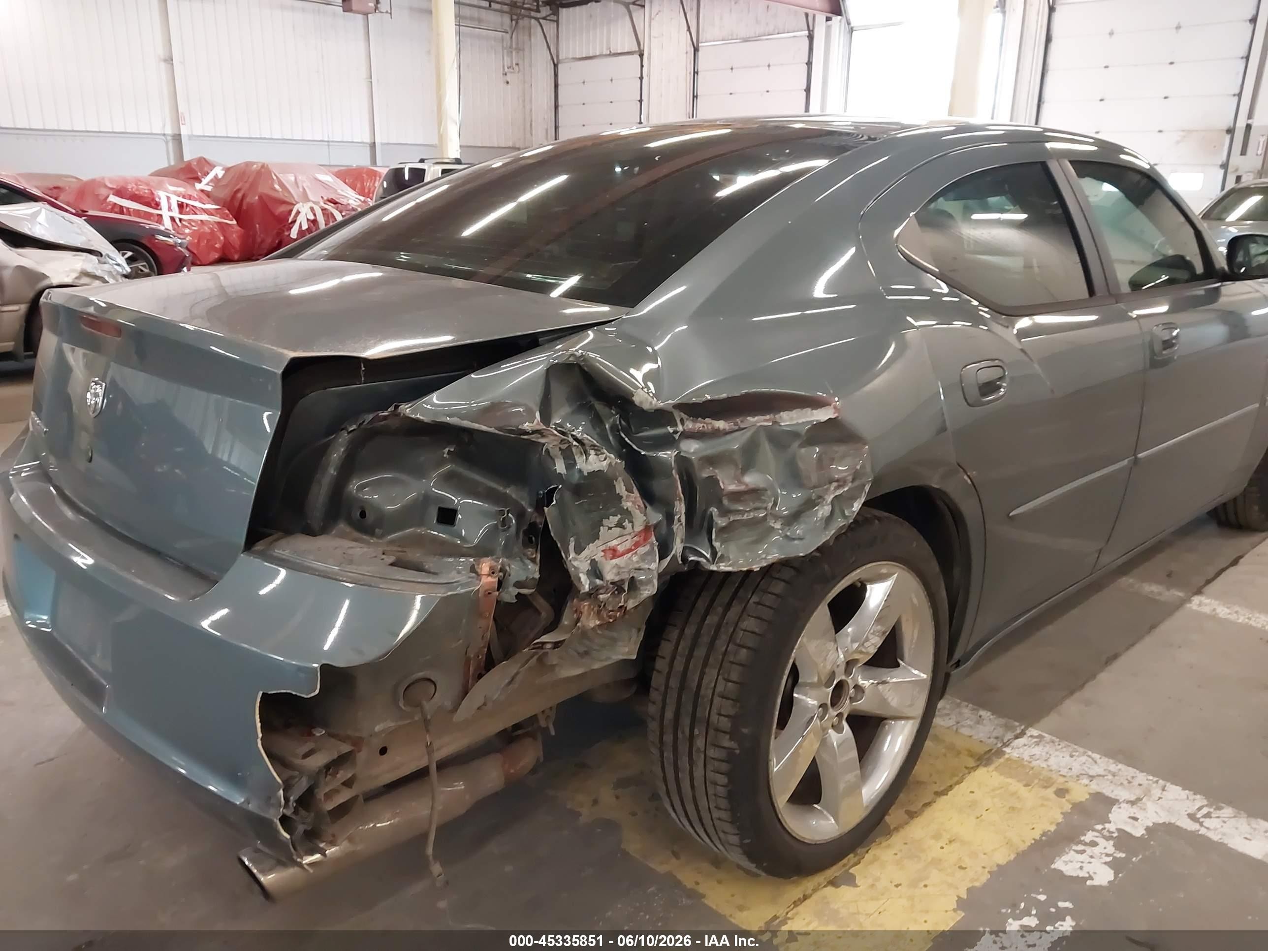 2006 Dodge Charger   Gray vin: 2B3KA43G36H406690