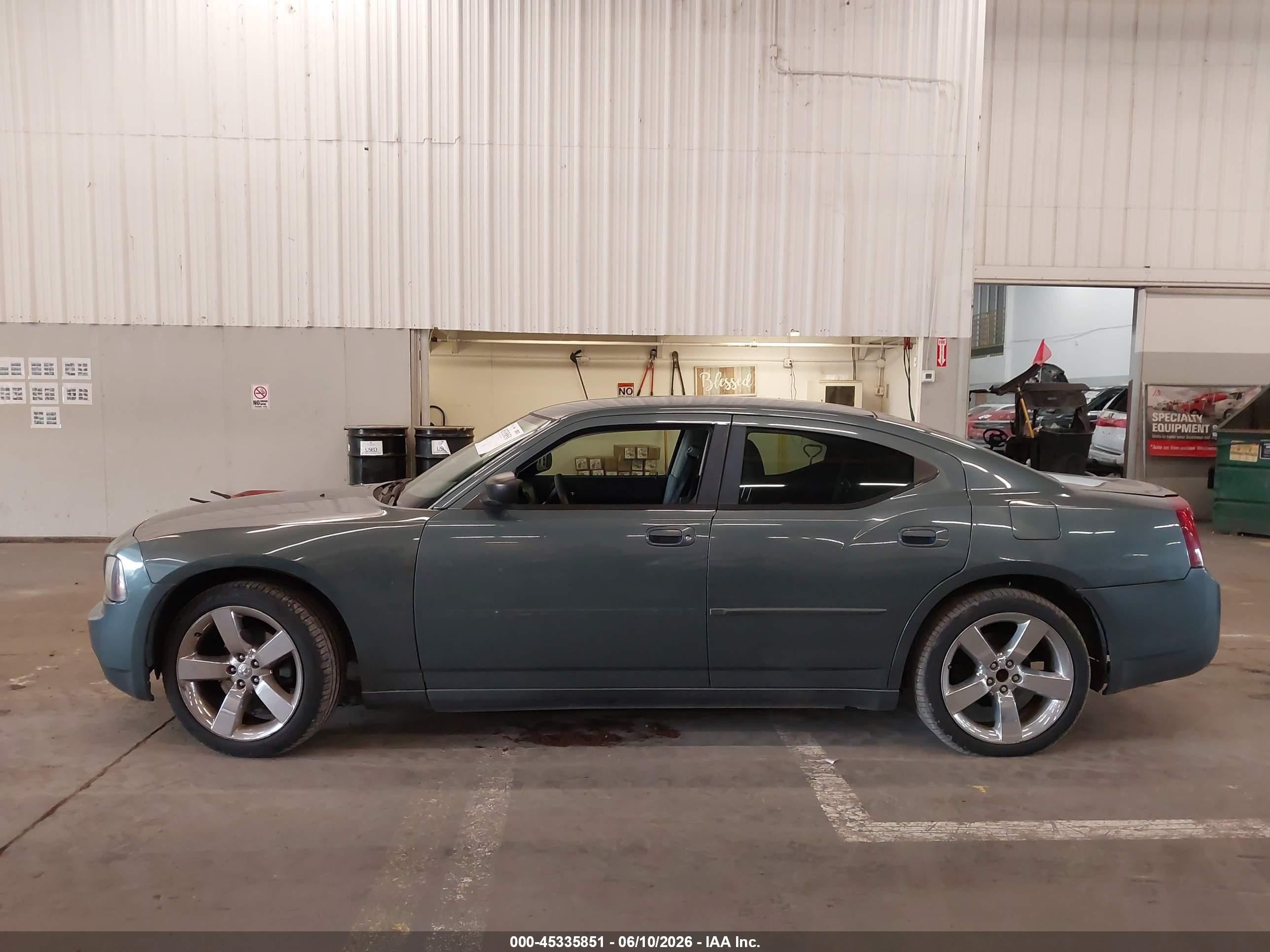 2006 Dodge Charger   Gray vin: 2B3KA43G36H406690
