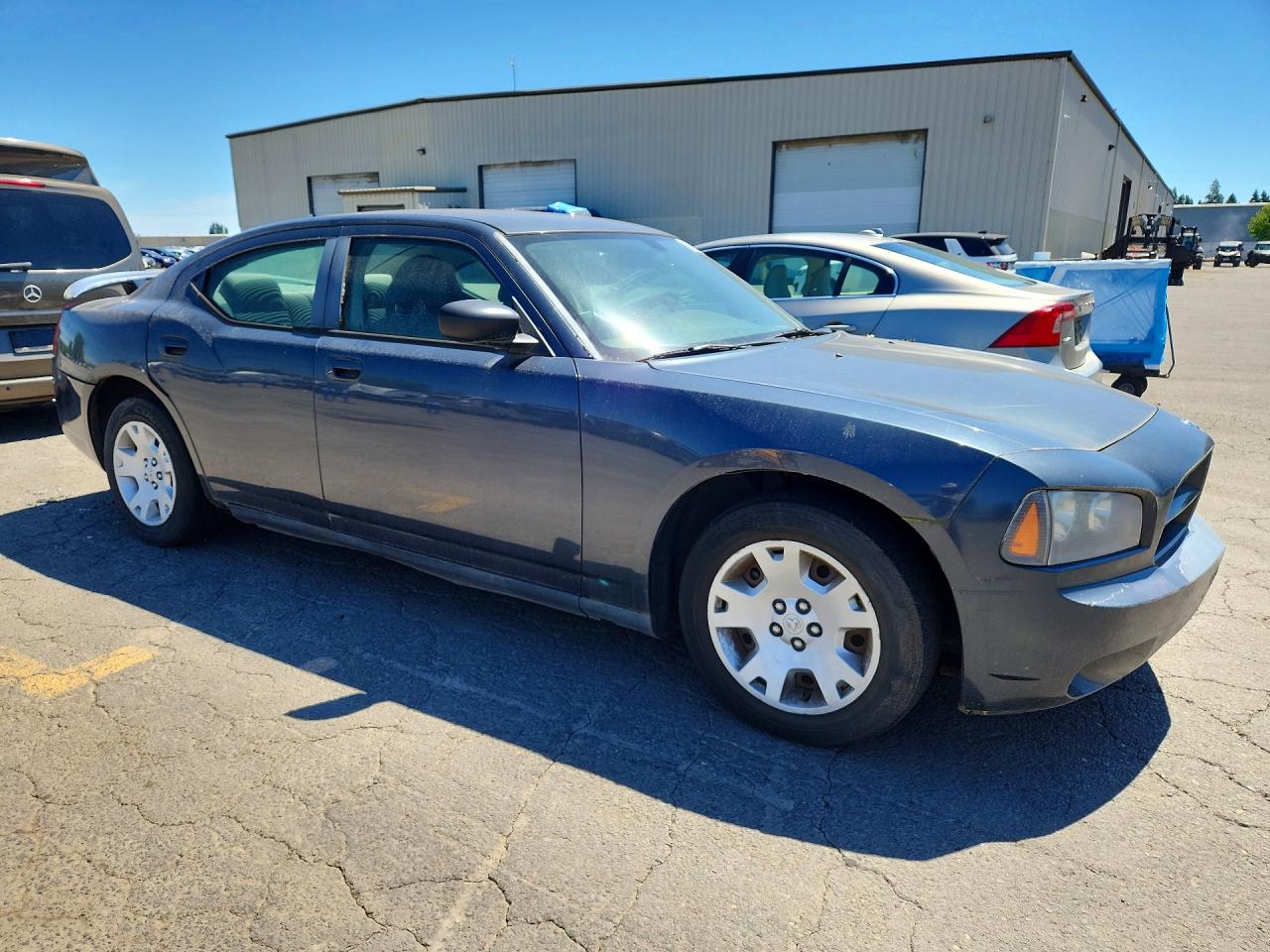 2007 Dodge Charger Se Gray vin: 2B3KA43G37H825981