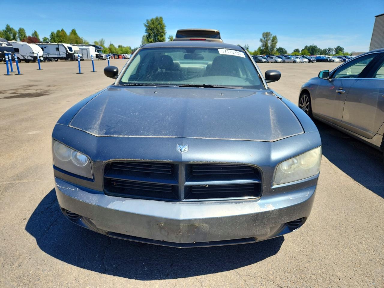 2007 Dodge Charger Se Gray vin: 2B3KA43G37H825981