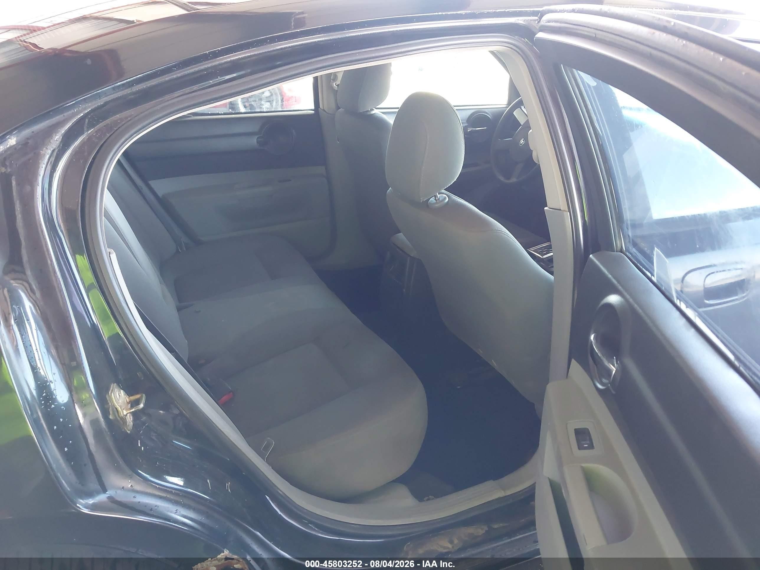 2006 Dodge Charger   Черный vin: 2B3KA43G46H265581