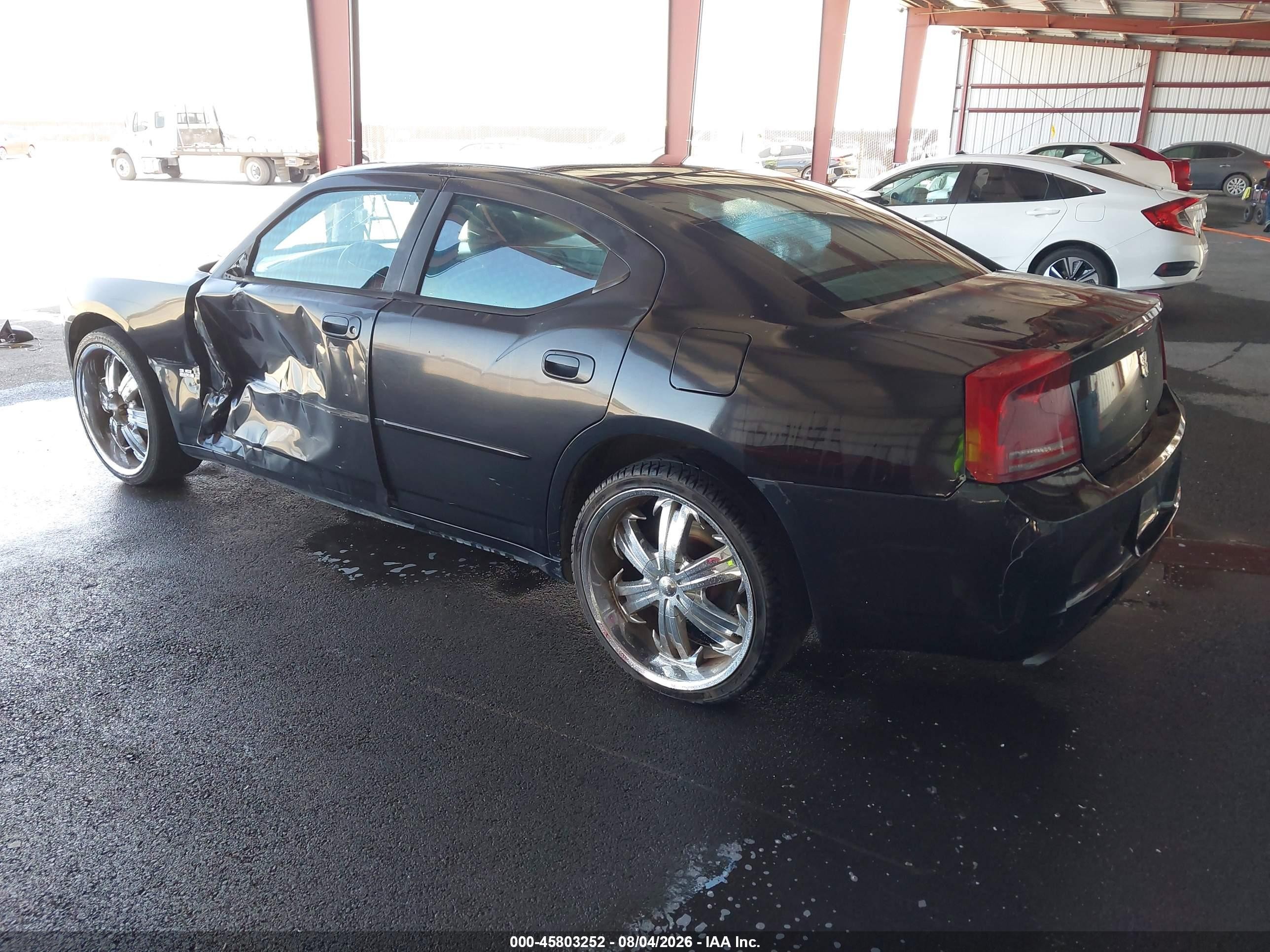 2006 Dodge Charger   Черный vin: 2B3KA43G46H265581