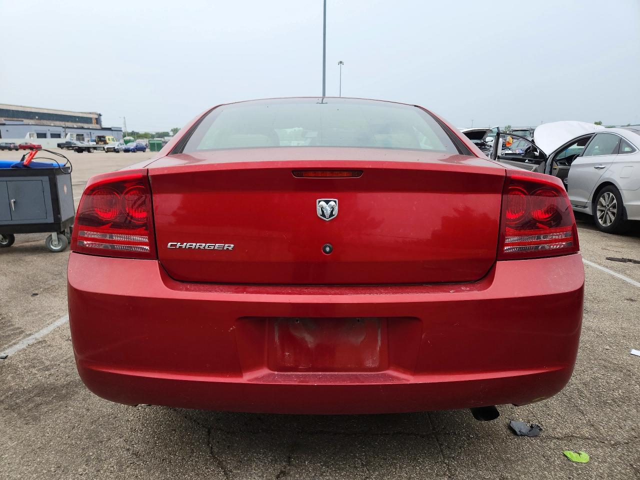 2006 Dodge Charger Se Red vin: 2B3KA43G46H492723