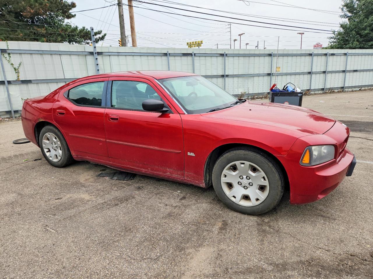 2006 Dodge Charger Se Red vin: 2B3KA43G46H492723