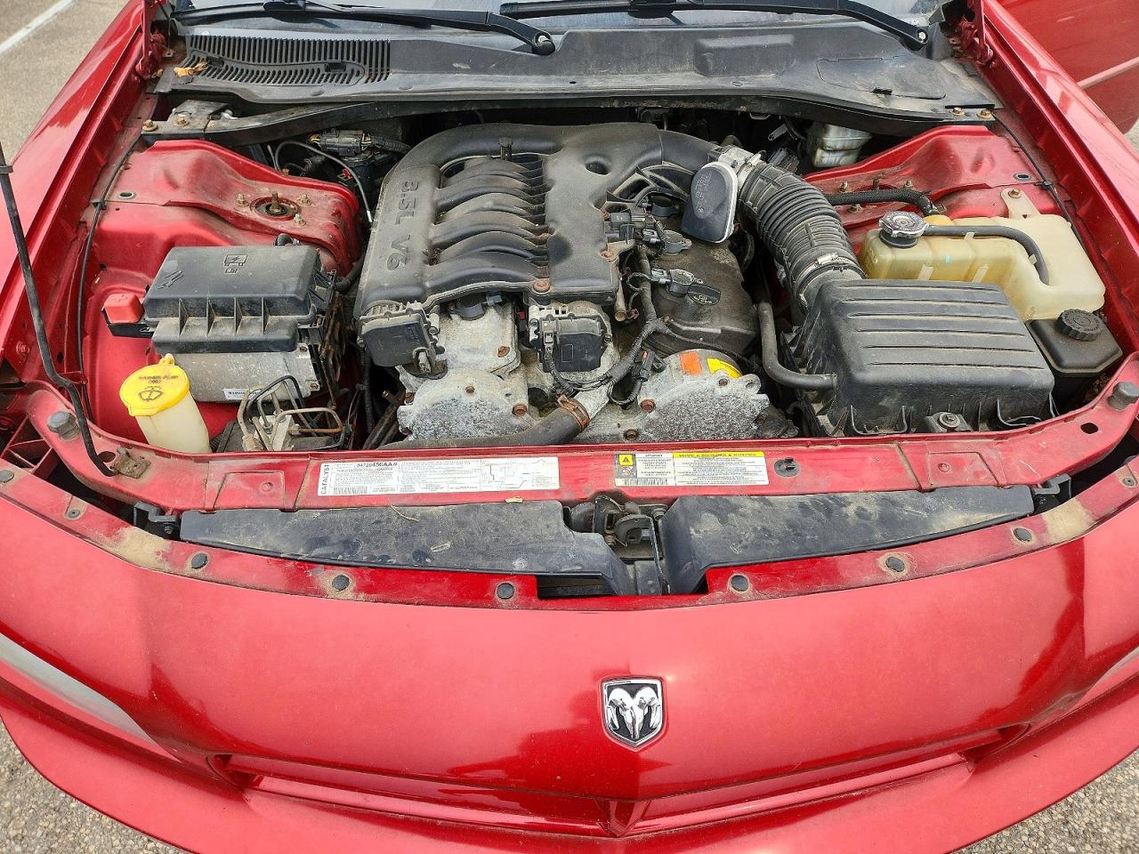 2006 Dodge Charger Se Red vin: 2B3KA43G46H492723