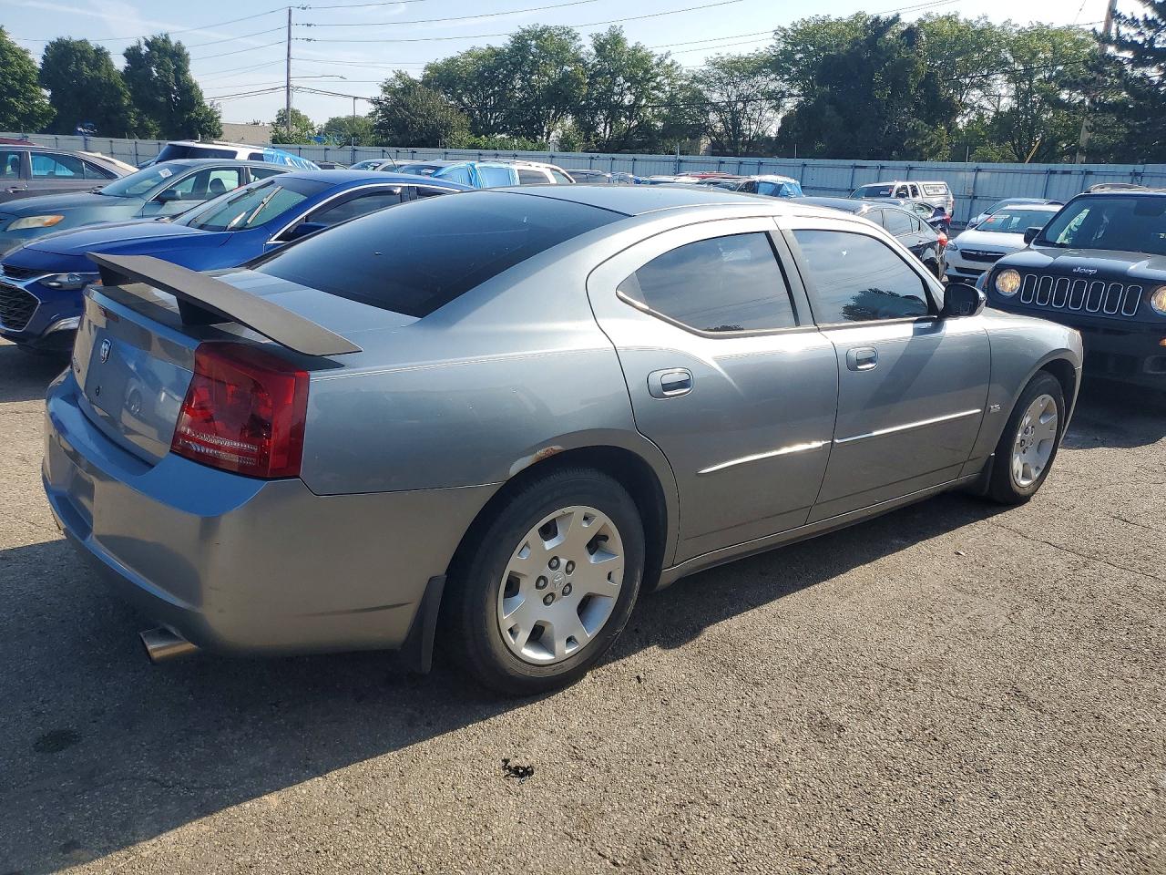 2006 Dodge Charger Se Silver vin: 2B3KA43G56H381615