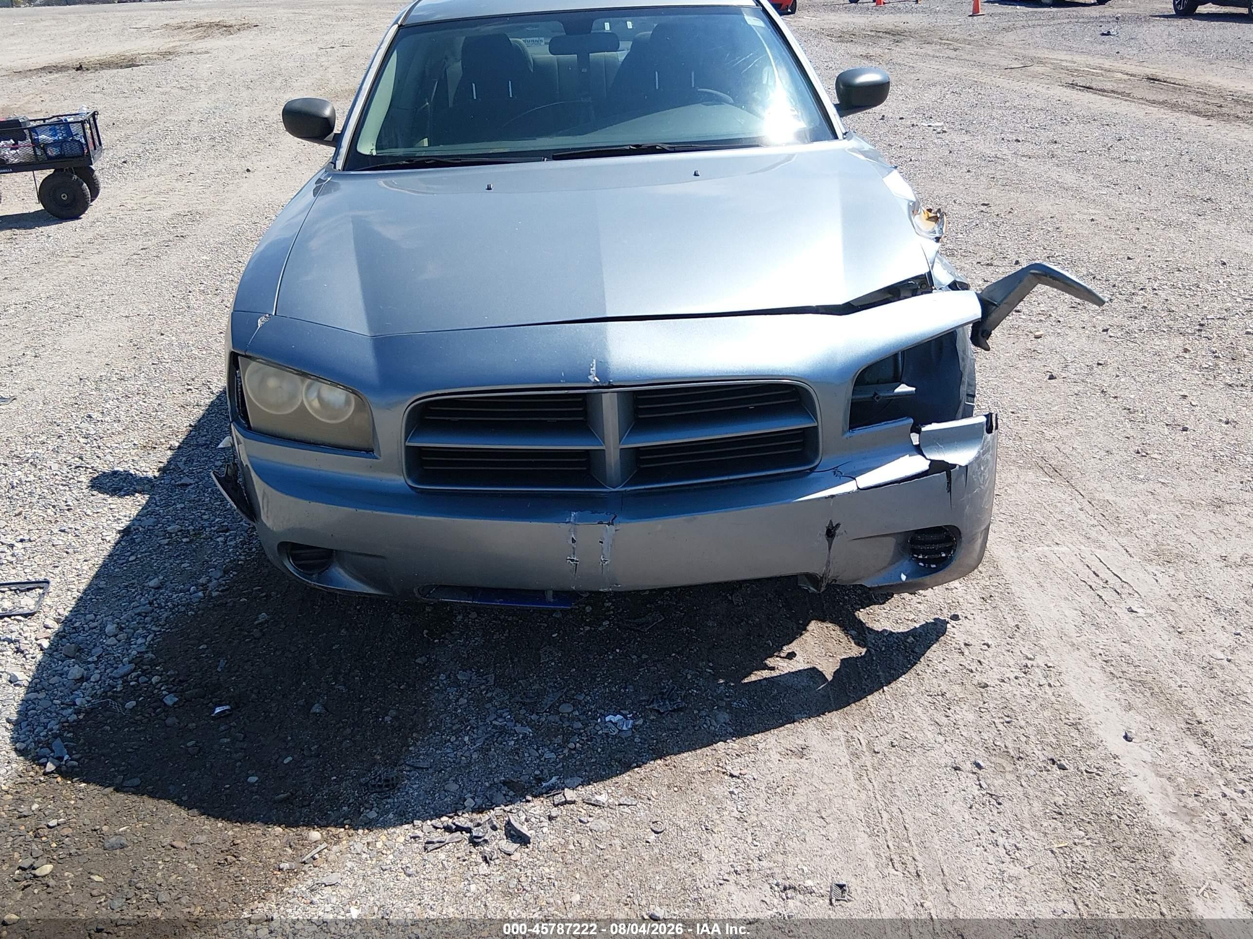 2007 Dodge Charger   Silver vin: 2B3KA43G57H707155